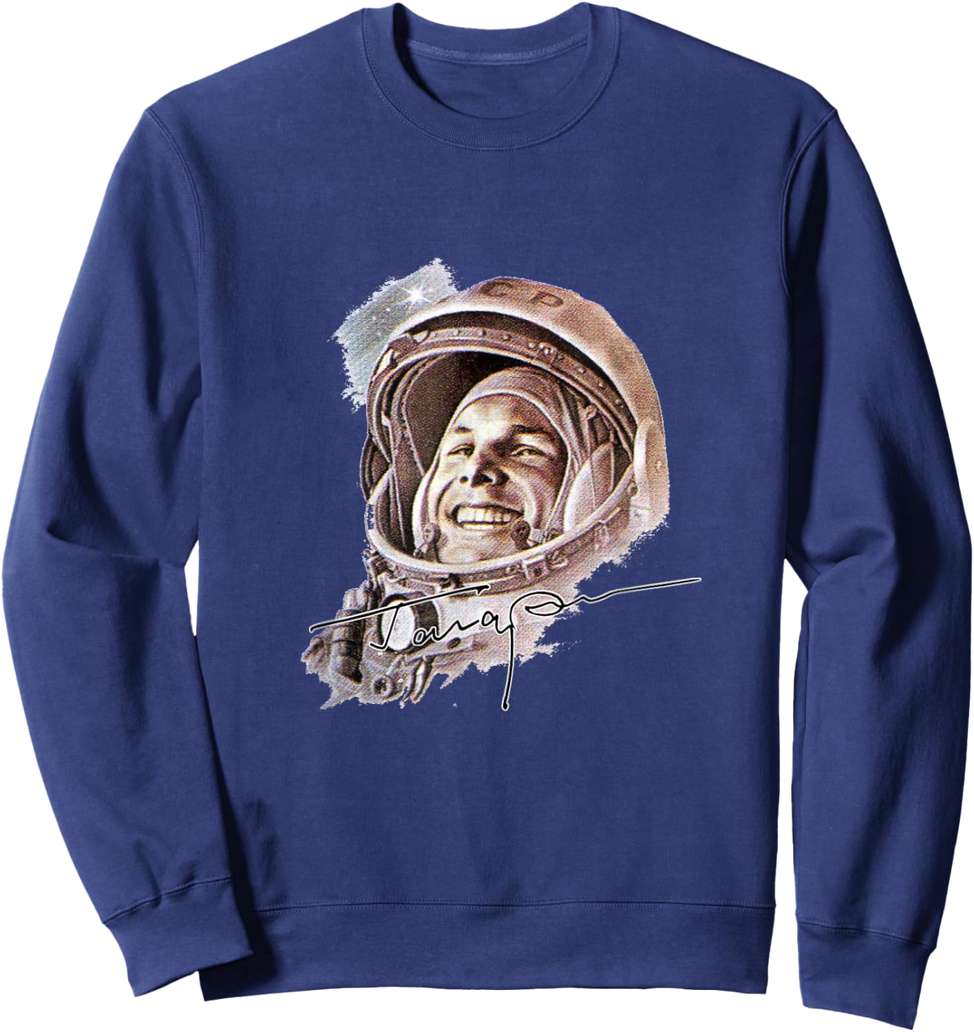 USSR astronaut Yuri Gagarin Sweatshirt - Sweatshirt | Navy
