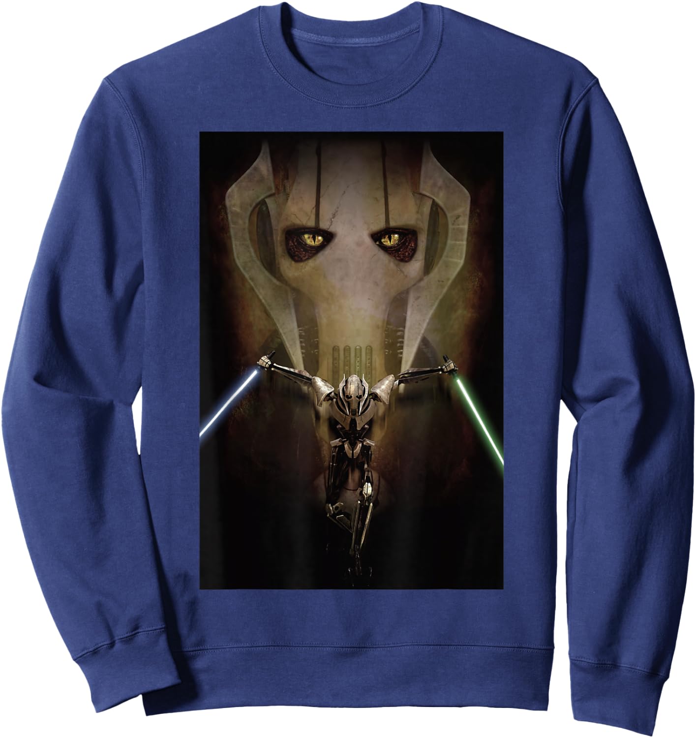 Star Wars Revenge of the Sith General Grievous Poster Art Sweatshirt - Sweatshirt | Navy