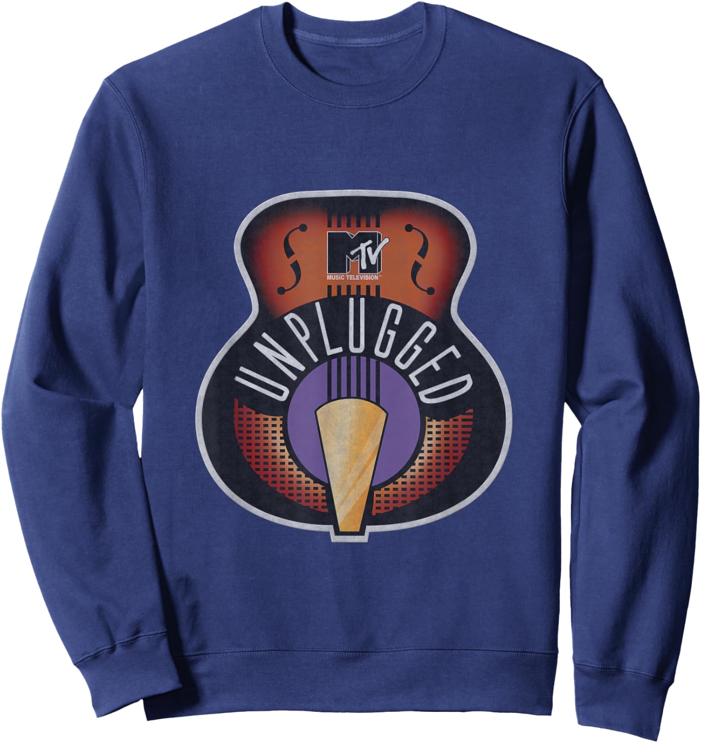 MTV Unplugged Classic Logo Sweatshirt - Sweatshirt | Navy