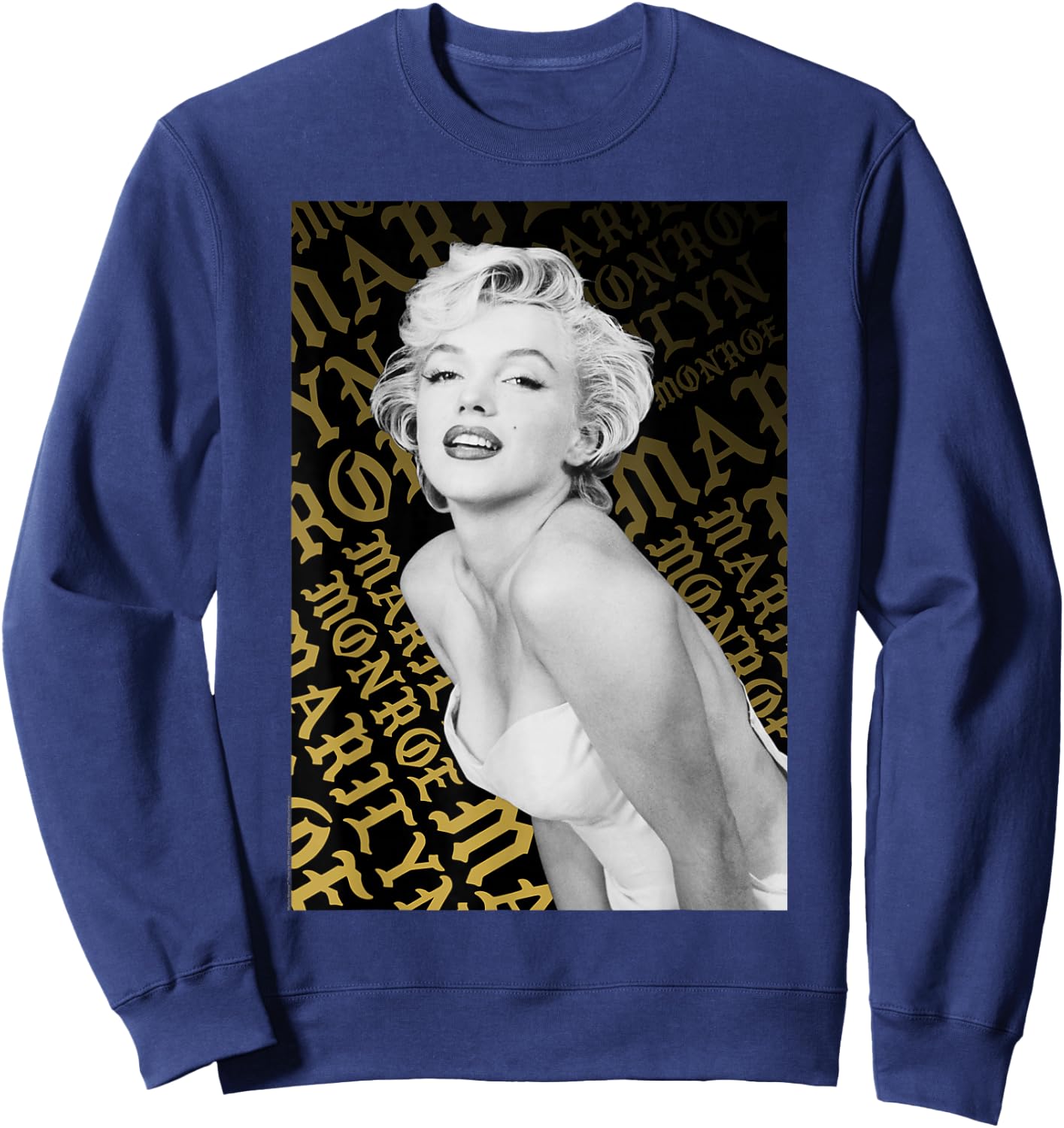 Marilyn Monroe Girls Story Sweatshirt - Sweatshirt | Navy
