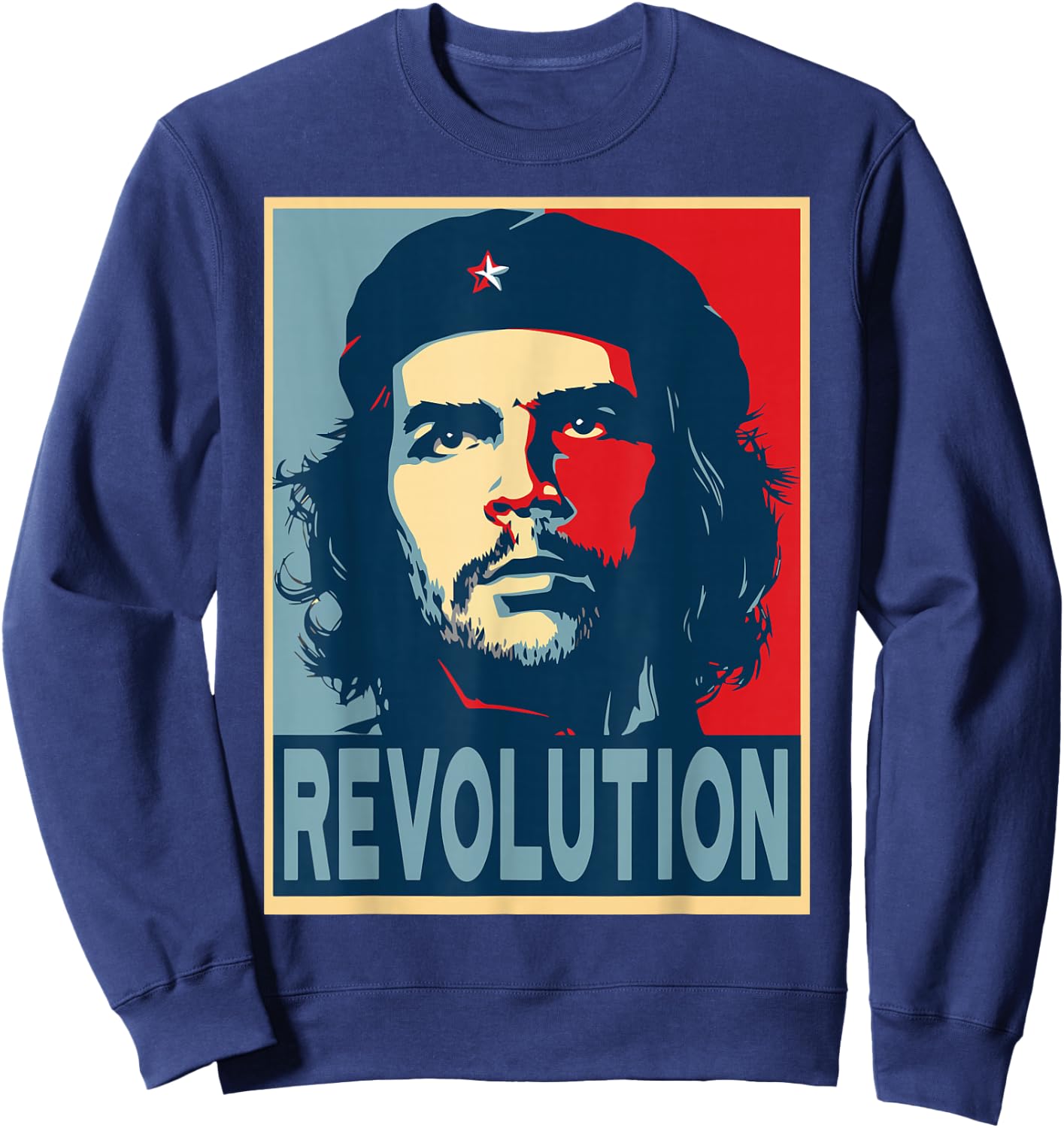 Che Guevara Revolution T Shirt, Hope Style Sweatshirt - Sweatshirt | Navy