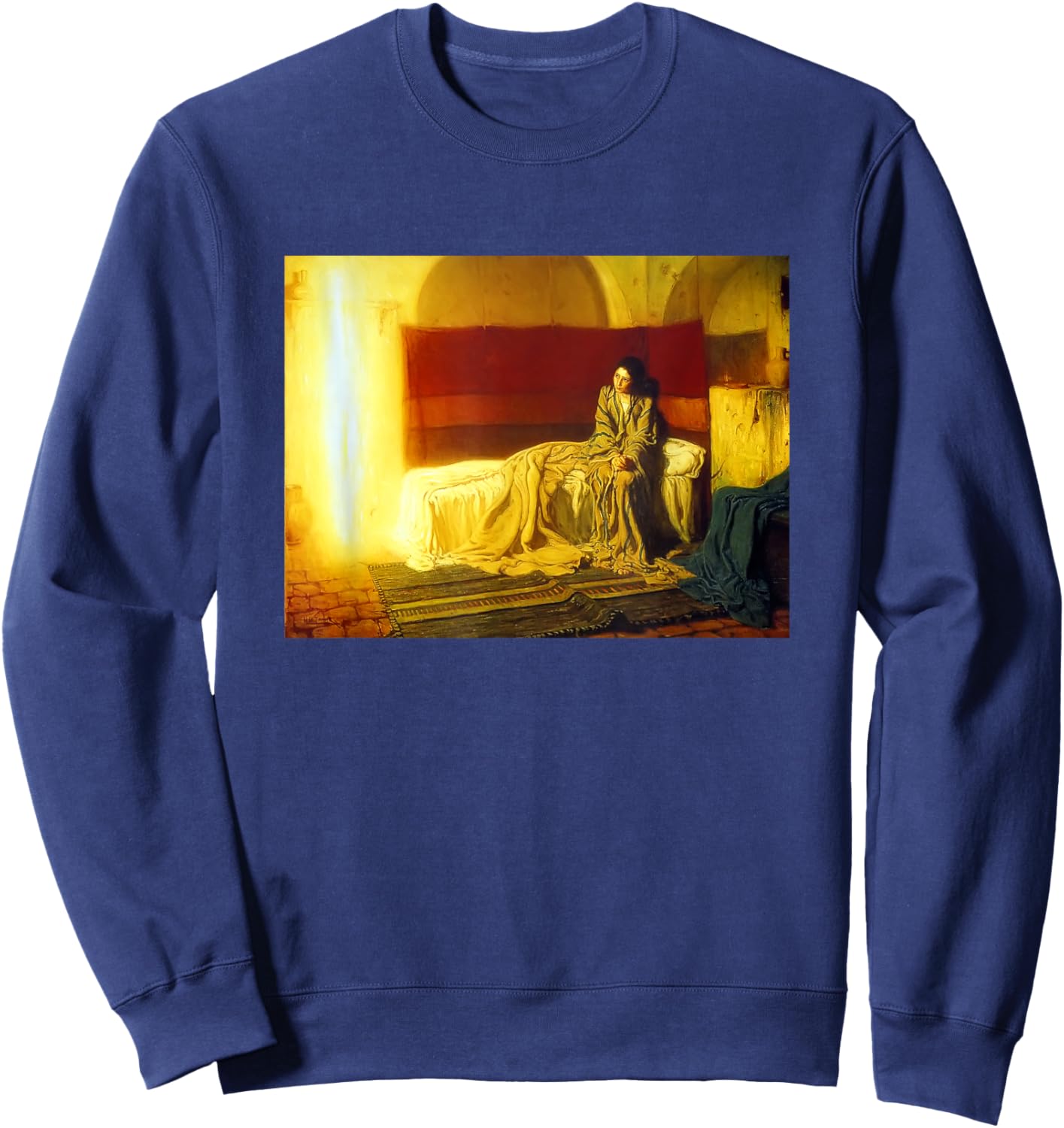 Henry Ossawa Tanner's The Annunciation Sweatshirt - Sweatshirt | Navy