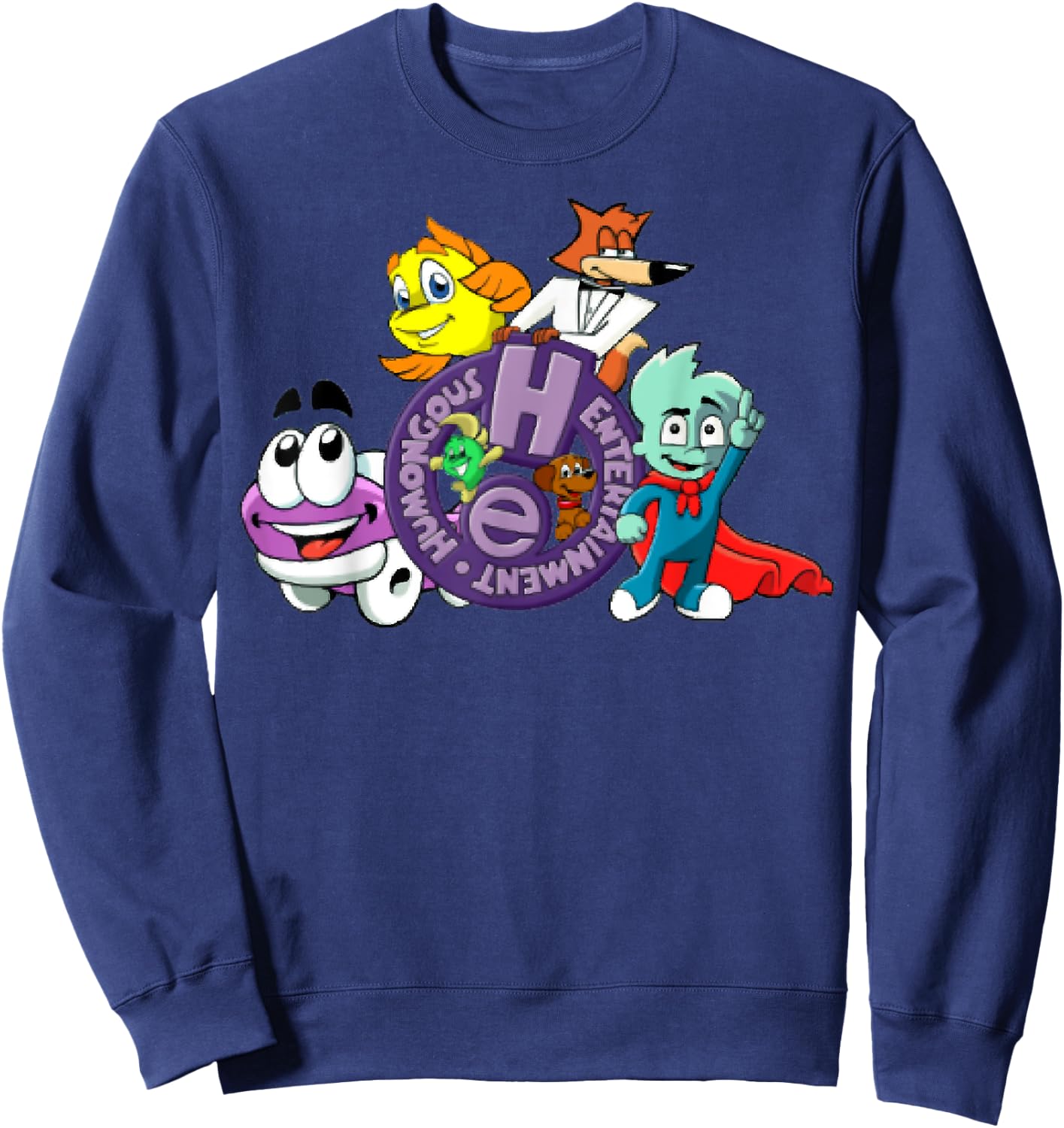 Humongous Entertainment Sweatshirt - Sweatshirt | Navy