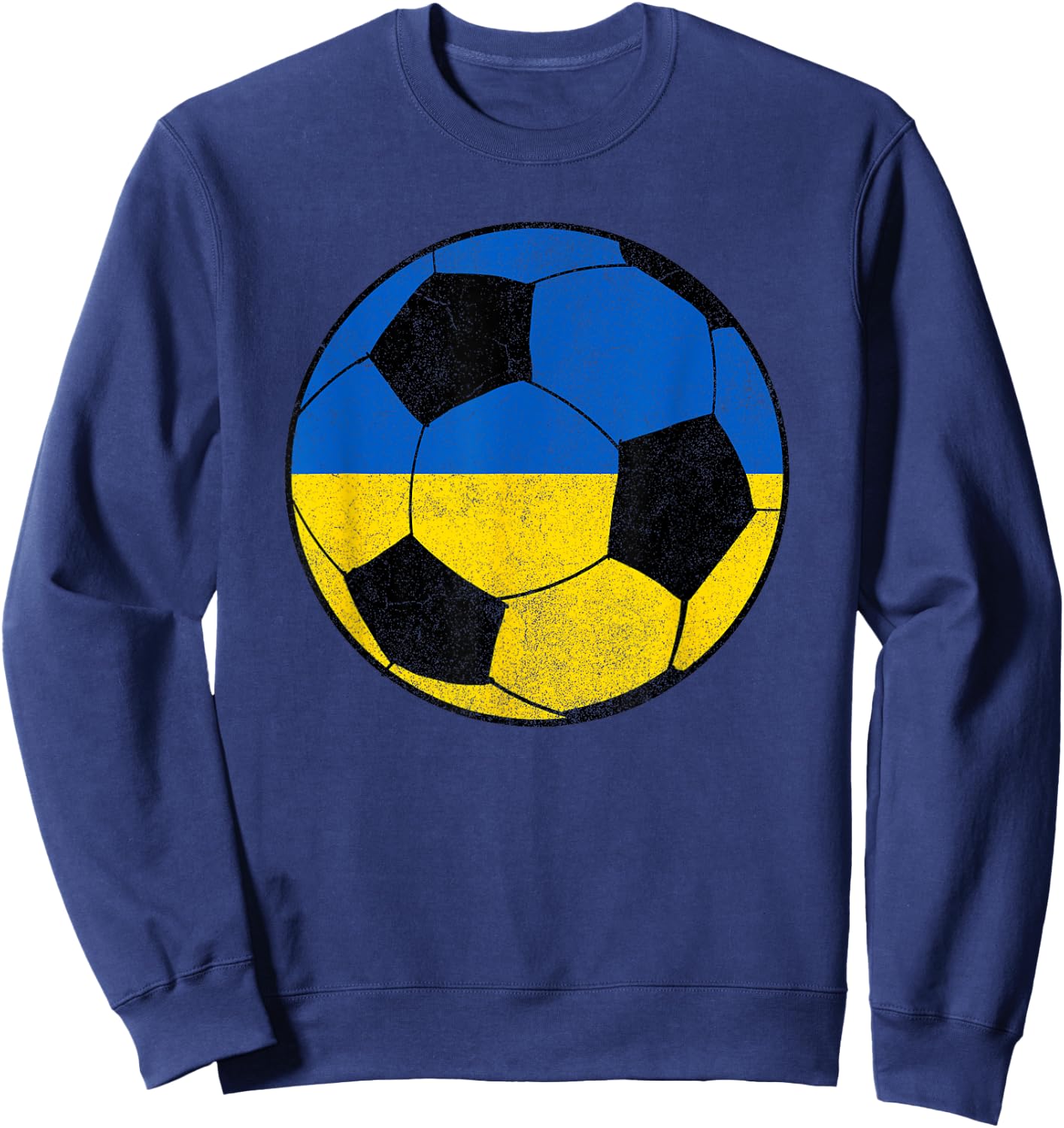 Vintage Soccer Shirts, Men Kid Boy Soccer Jersey Ukraine Sweatshirt - Sweatshirt | Navy