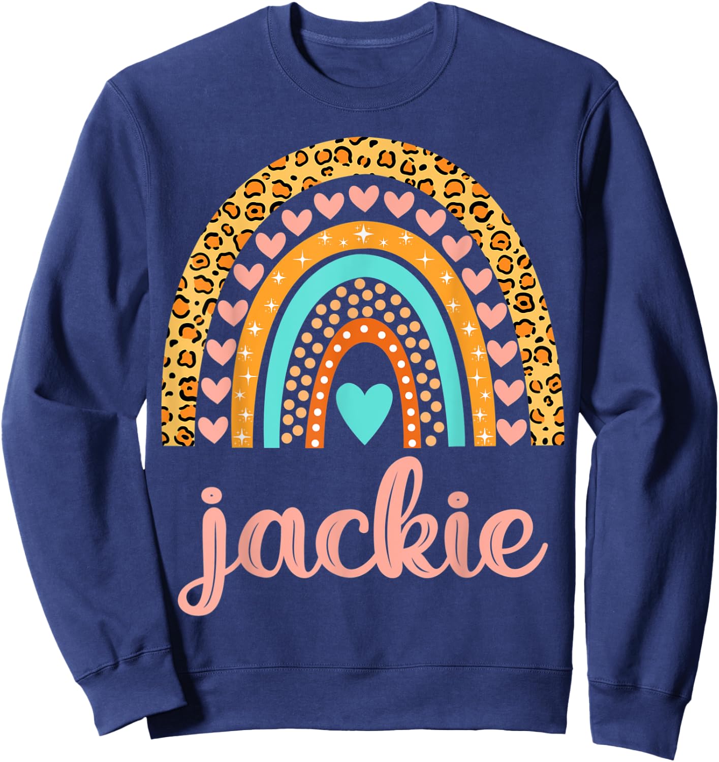 Jackie Jackie Name Birthday Shirt Gift Sweatshirt - Sweatshirt | Navy