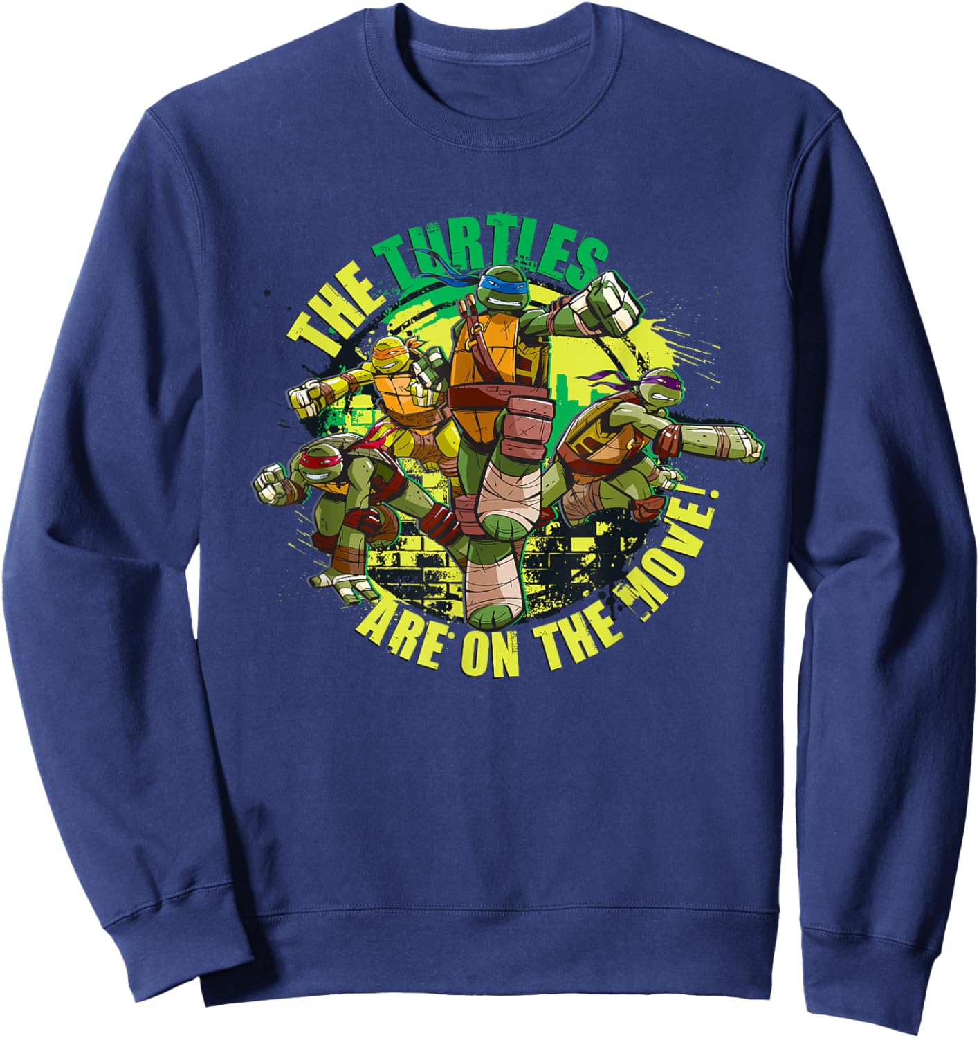 Teenage Mutant Ninja Turtles Gang Move Sweatshirt - Sweatshirt | Navy
