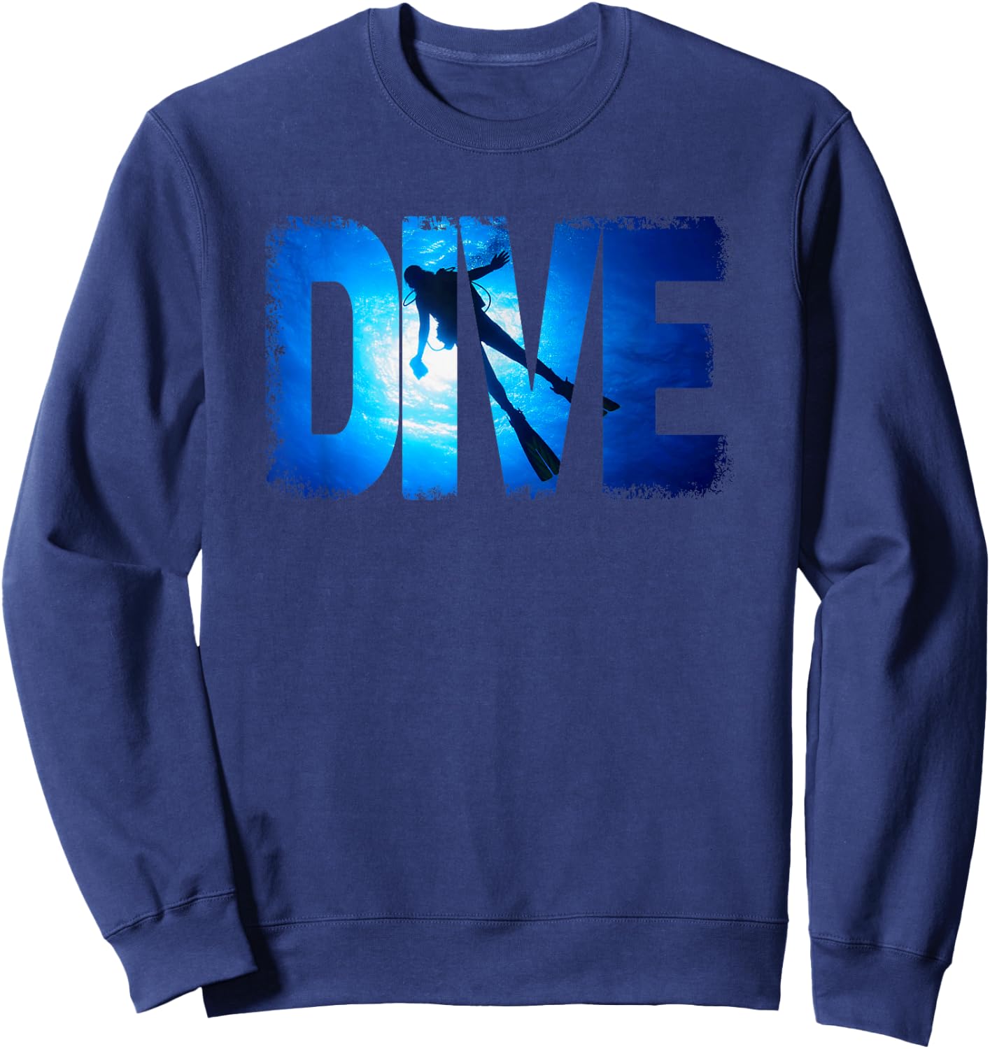 Scuba Diving Gear Shirt Scuba Diving Equipment Sweatshirt - Sweatshirt | Navy