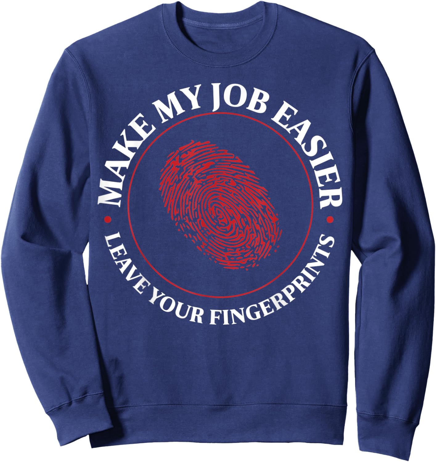 Forensic Scientist - Forensic Science Costume Sweatshirt - Sweatshirt | Navy