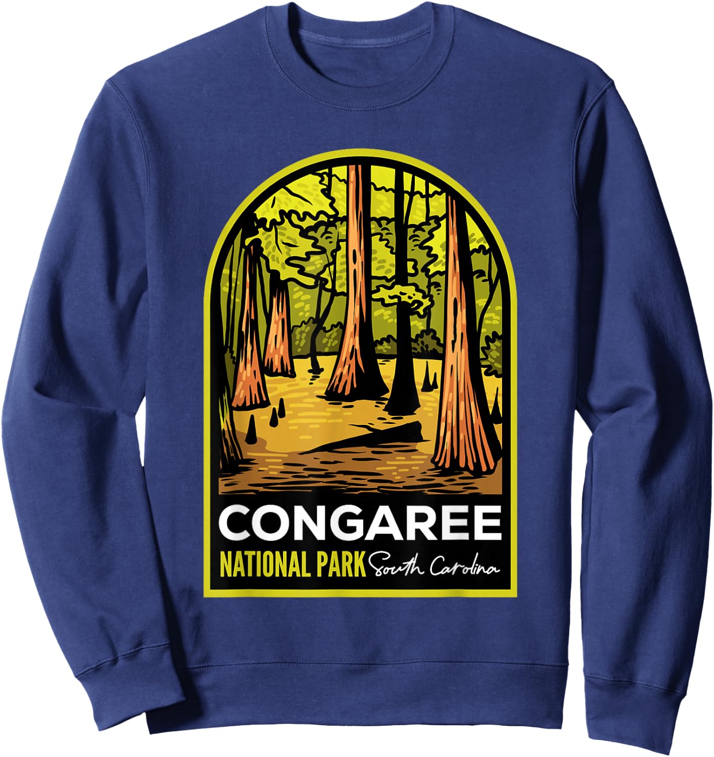 Congaree National Park SC Sweatshirt - Sweatshirt | Navy