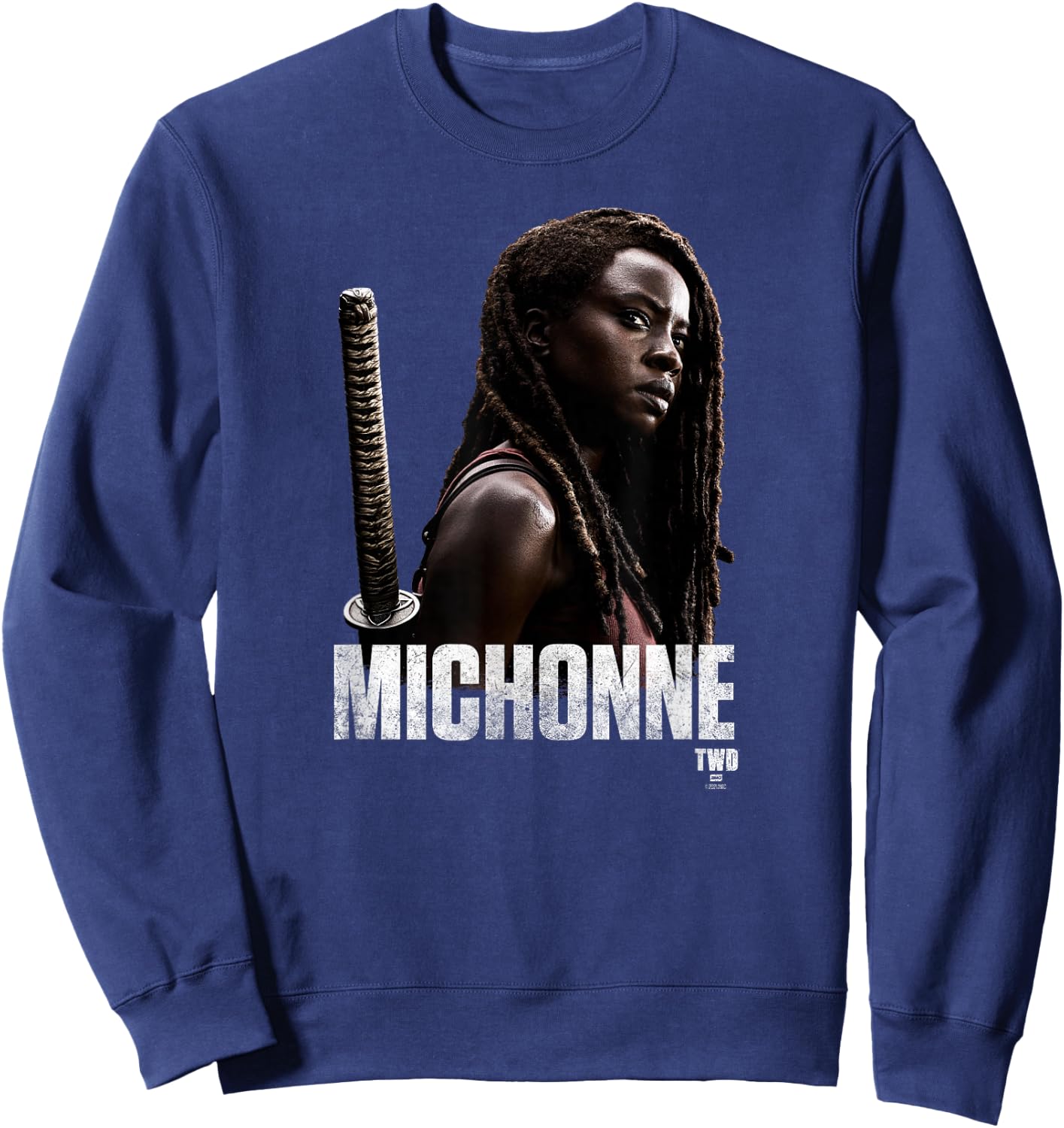 Season 10 Michonne Sweatshirt - Sweatshirt | Navy