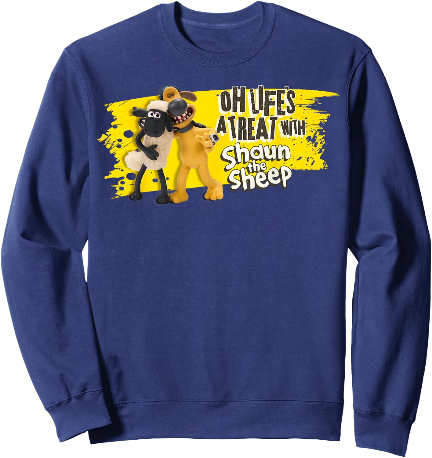 Shaun The Sheep: Life's a Treat Sweatshirt - Sweatshirt | Navy