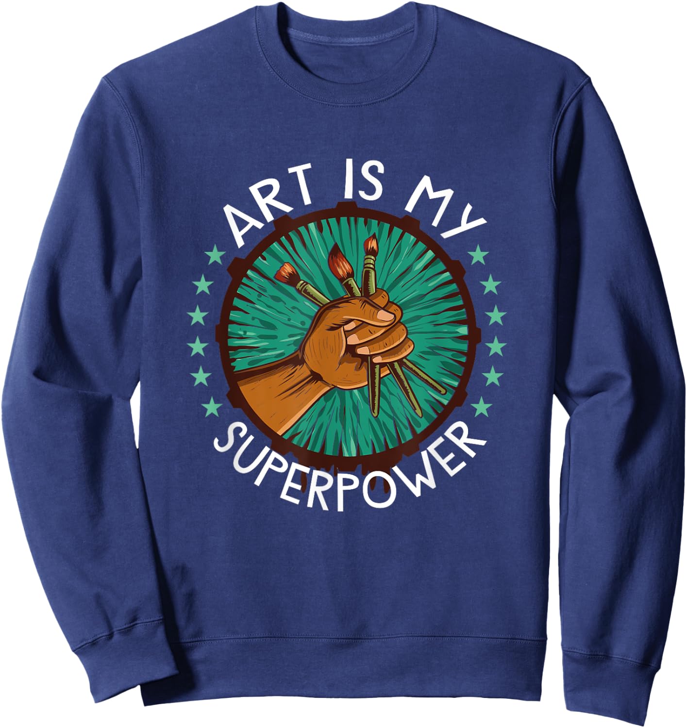 Artist Painting Painter Art Paint Art Teacher Sweatshirt - Sweatshirt | Navy