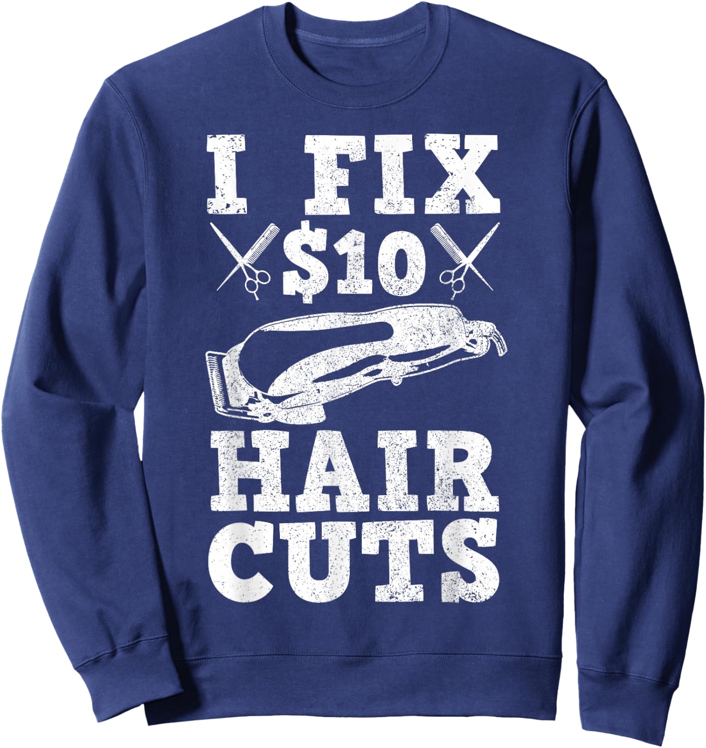 Barber Hairdresser Hairdresser Funny Gift Sweatshirt - Sweatshirt | Navy