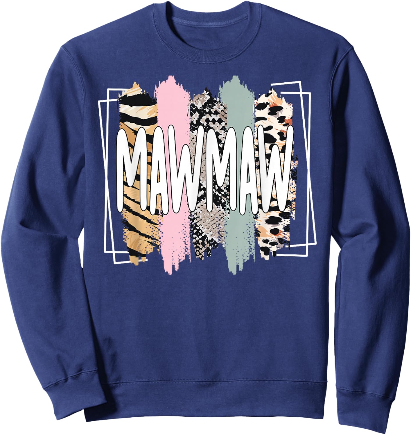 Best Mawmaw Grandmother Appreciation Mawmaw Grandma Sweatshirt - Sweatshirt | Navy