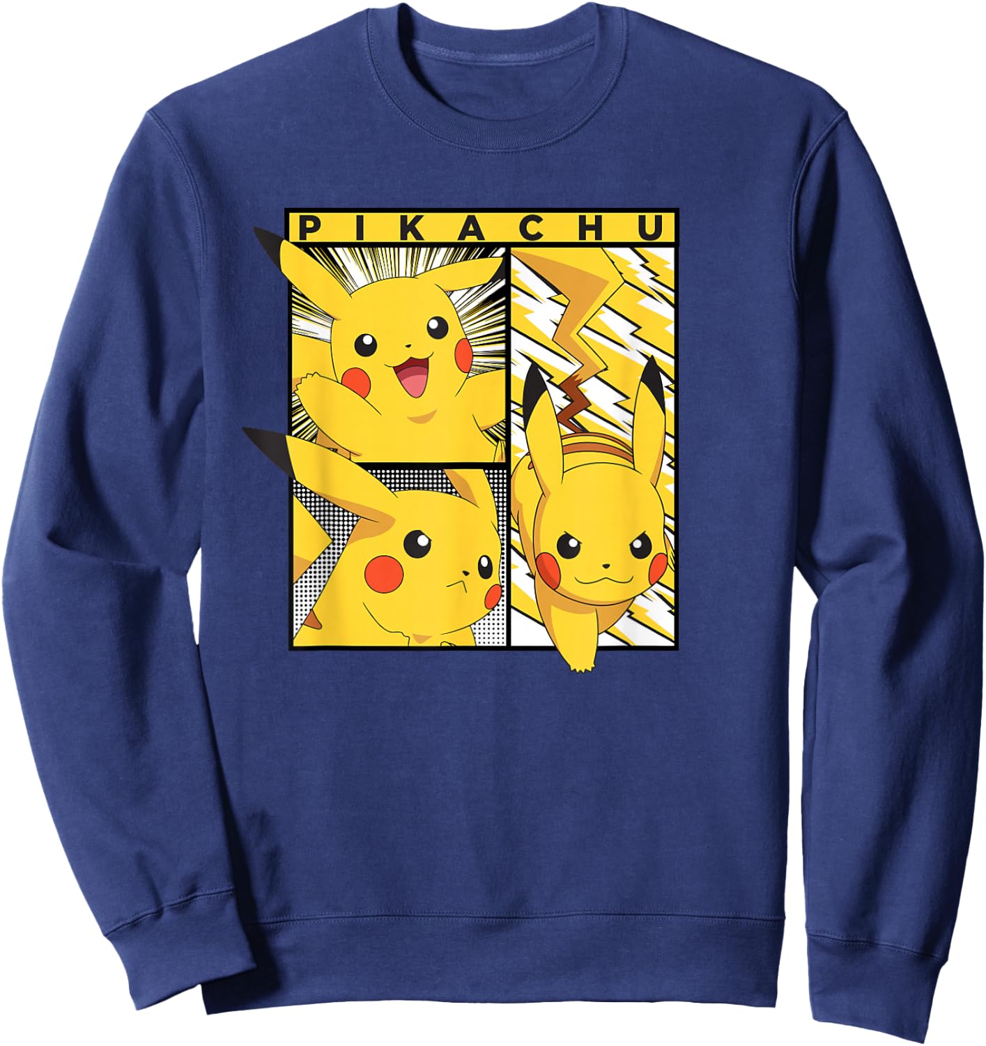 Pokemon Pikachu Sweatshirt - Sweatshirt | Navy