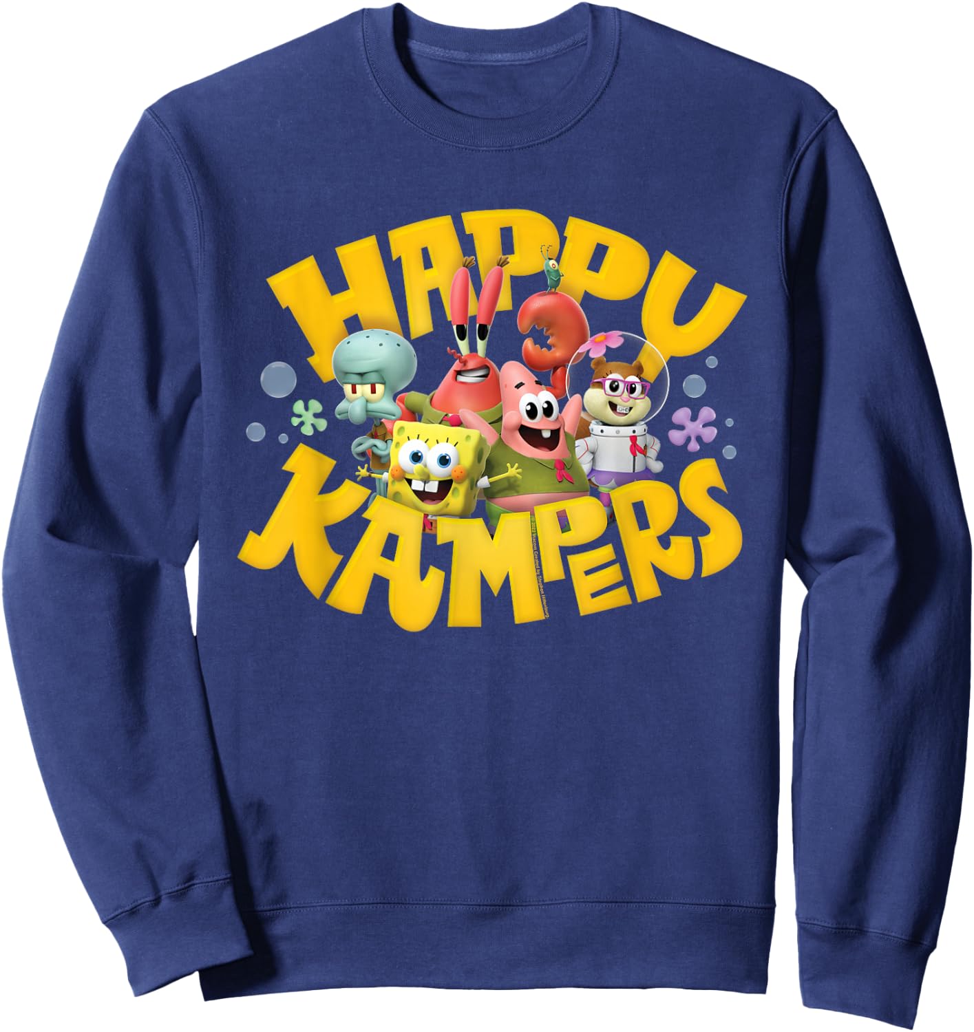 Kamp Koral Happy Kampers Sweatshirt - Sweatshirt | Navy