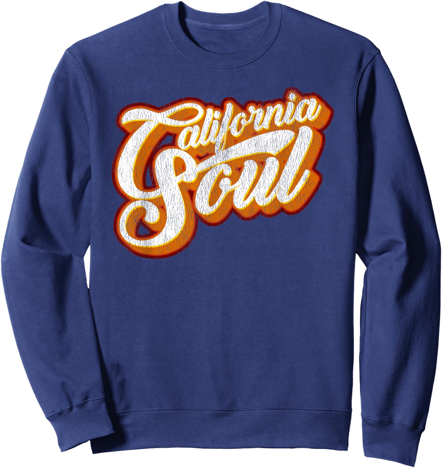 California Soul Retro Sweatshirt - Sweatshirt | Navy