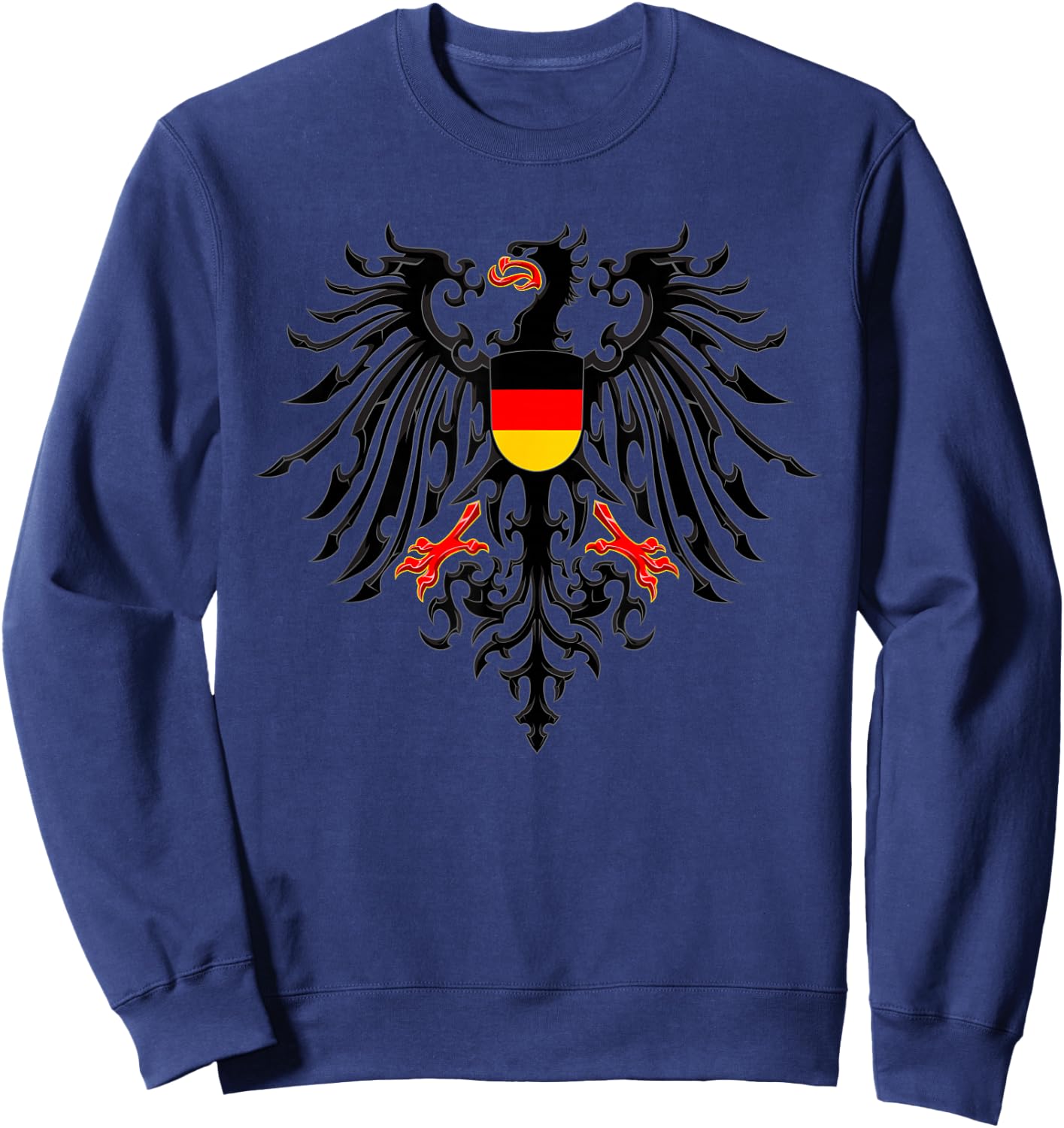 Germany Eagle Flag - German Eagle Sweatshirt - Sweatshirt | Navy