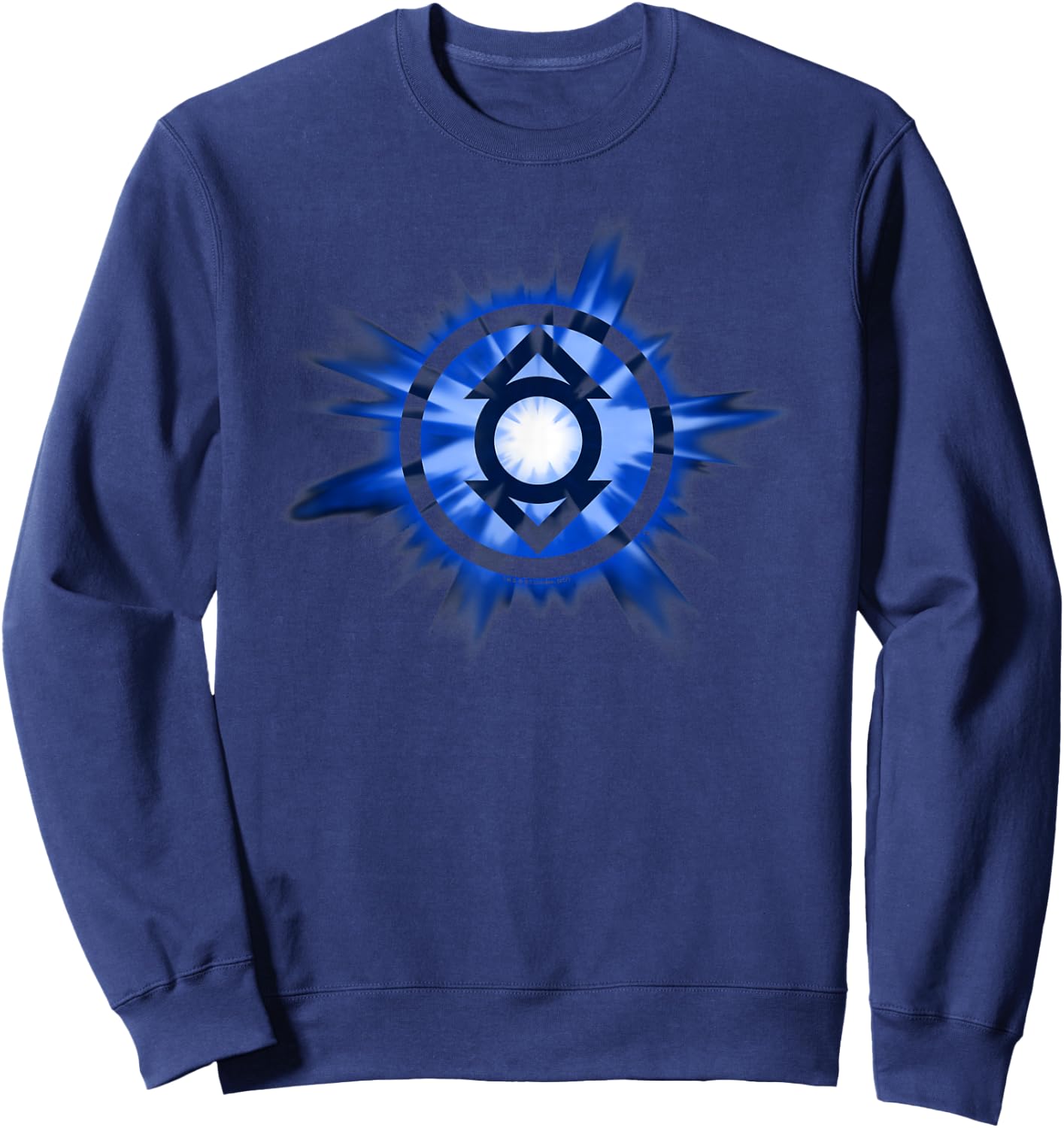 Green Lantern Indigo Glow Sweatshirt - Sweatshirt | Navy
