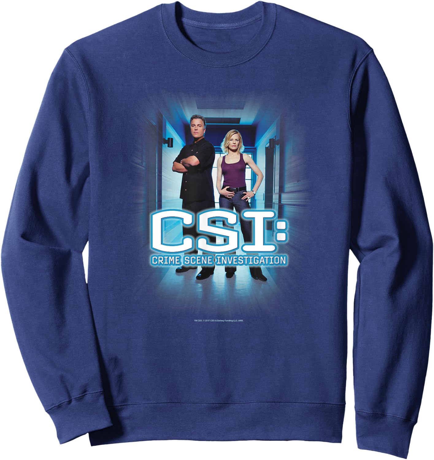 CSI Serious Business Sweatshirt - Sweatshirt | Navy