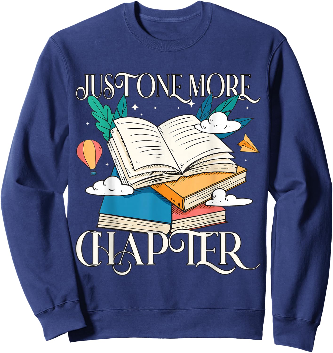 Just one more Chapter Sweatshirt - Sweatshirt | Navy