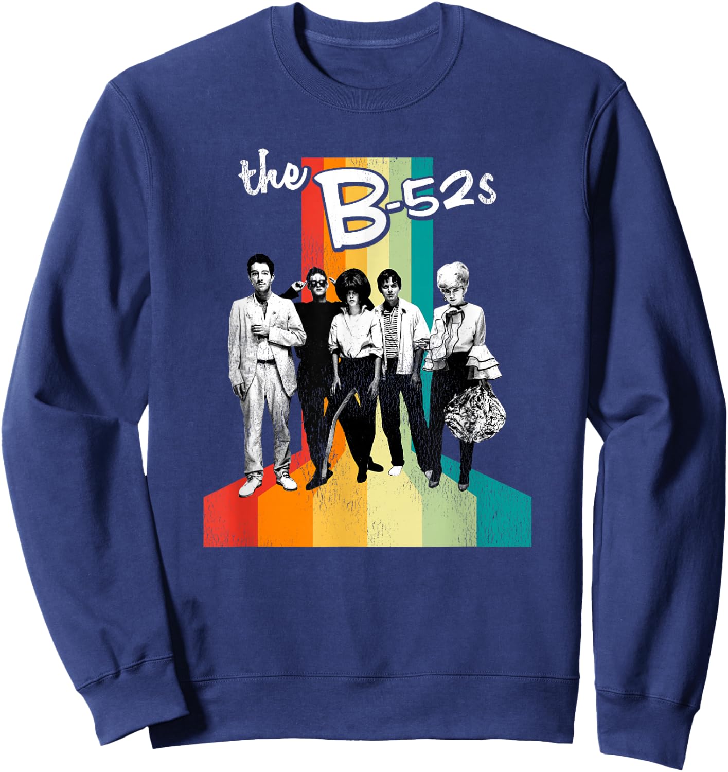 The B-52s - Album Cover Sweatshirt - Sweatshirt | Navy