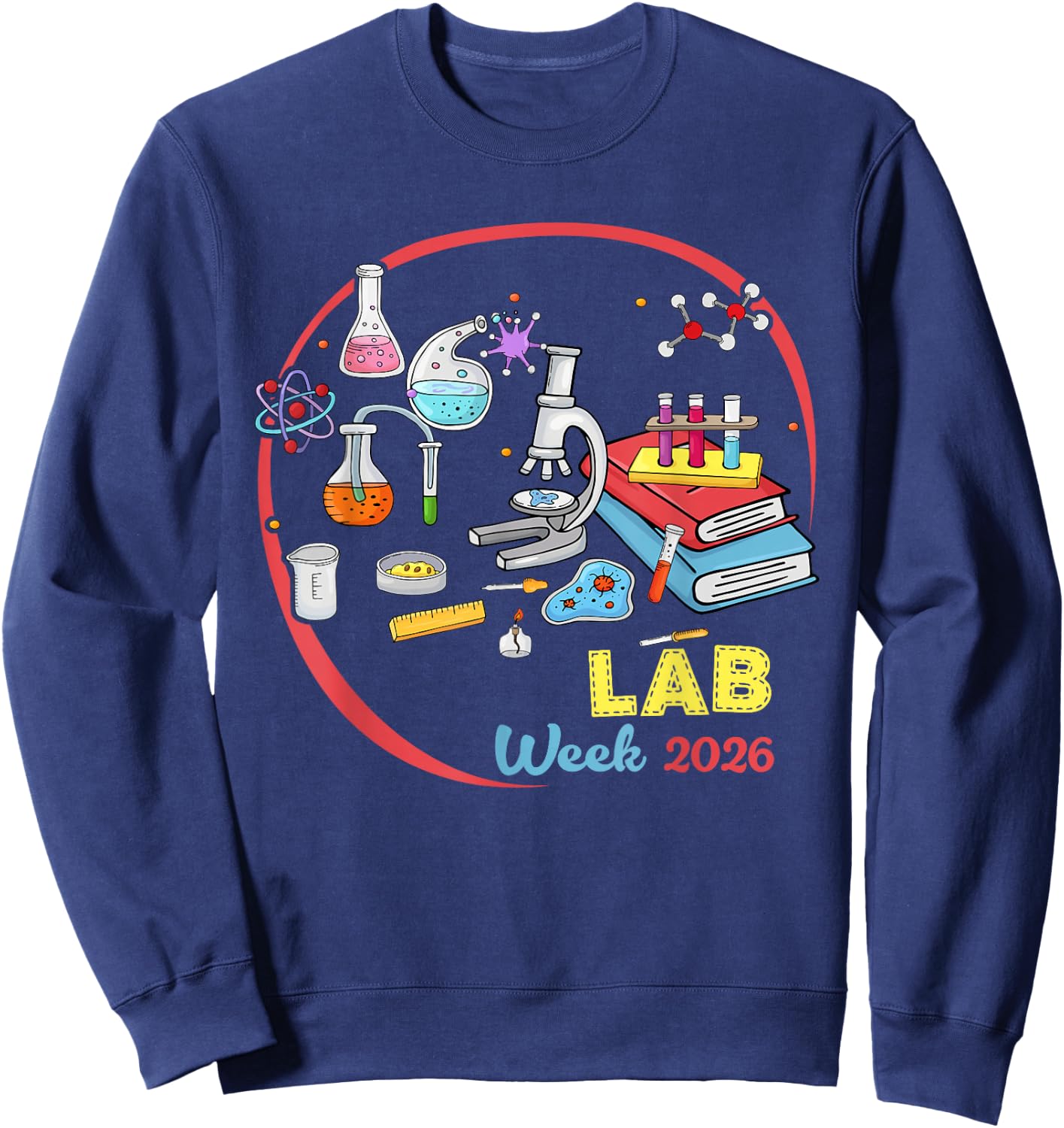 Lab Week 2026, Technologist Sweatshirt - Sweatshirt | Navy