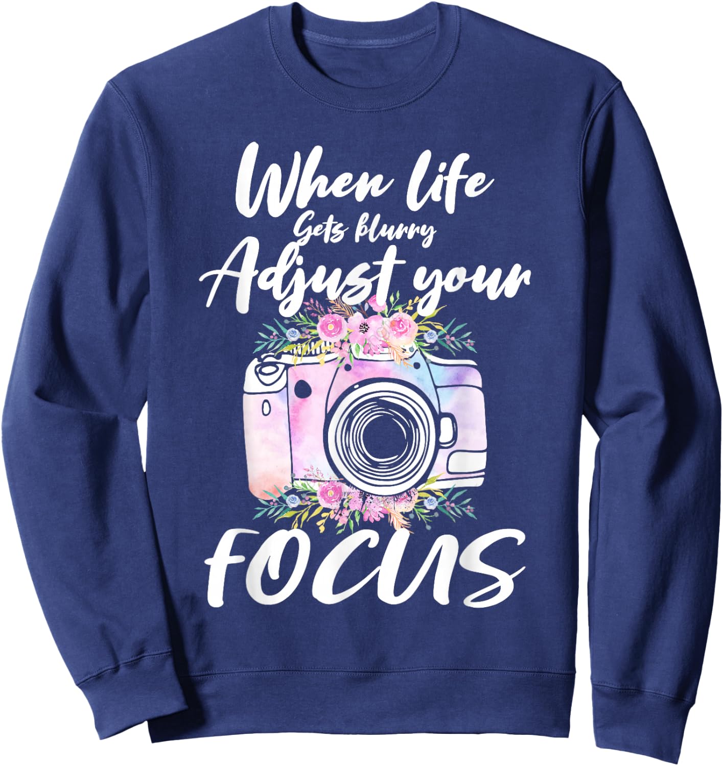 Photographer - Photography Camera Sweatshirt - Sweatshirt | Navy