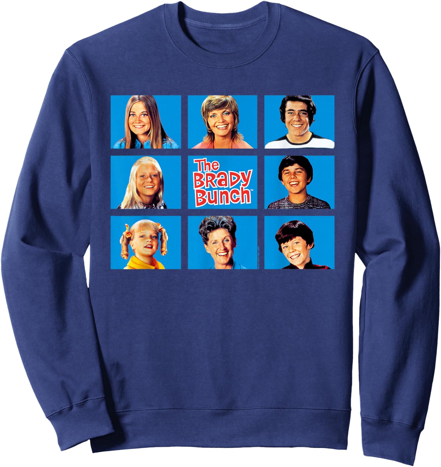 Brady Bunch Framed Sweatshirt - Sweatshirt | Navy