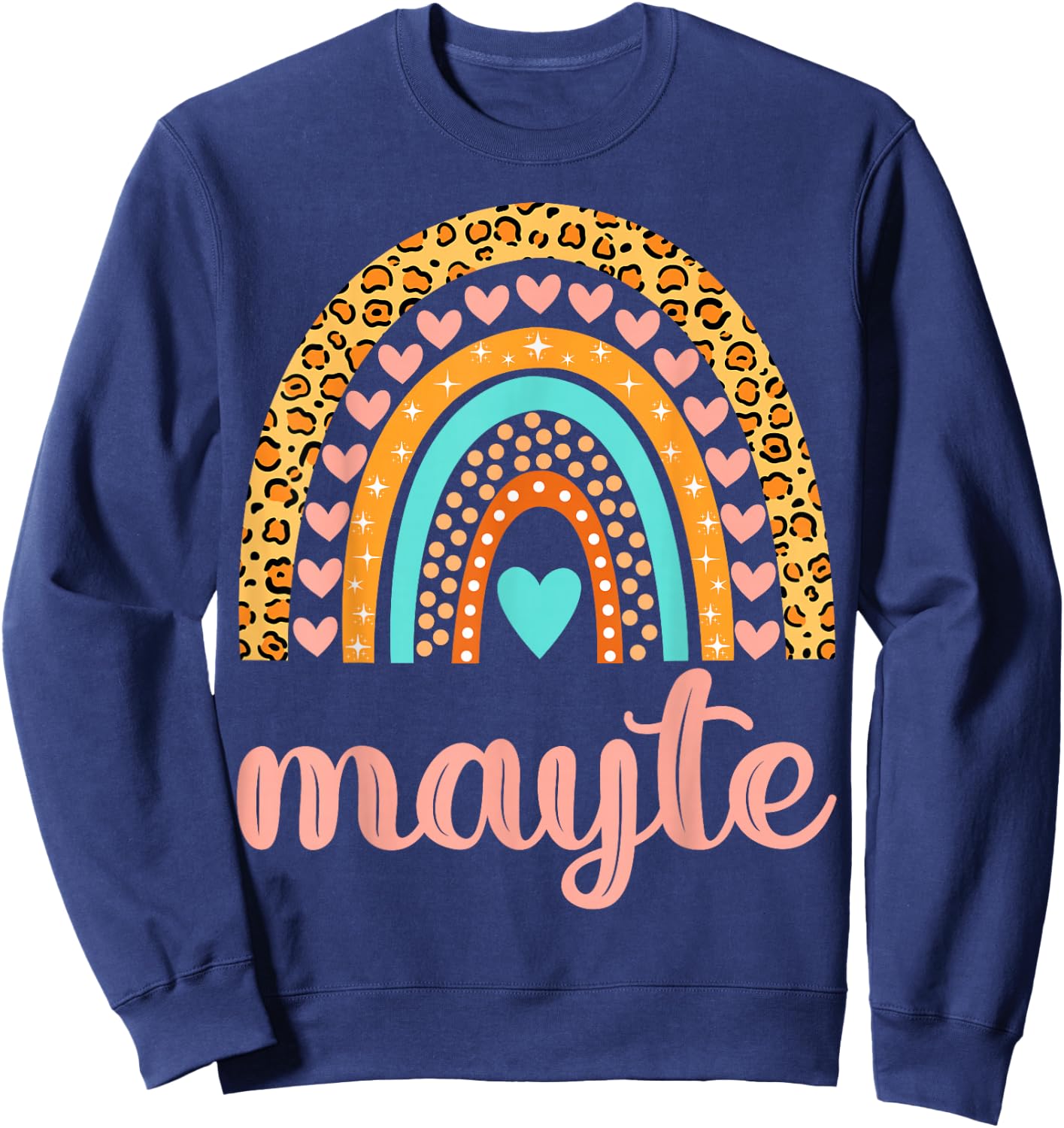 Mayte Mayte Name Birthday Shirt Gift Sweatshirt - Sweatshirt | Navy