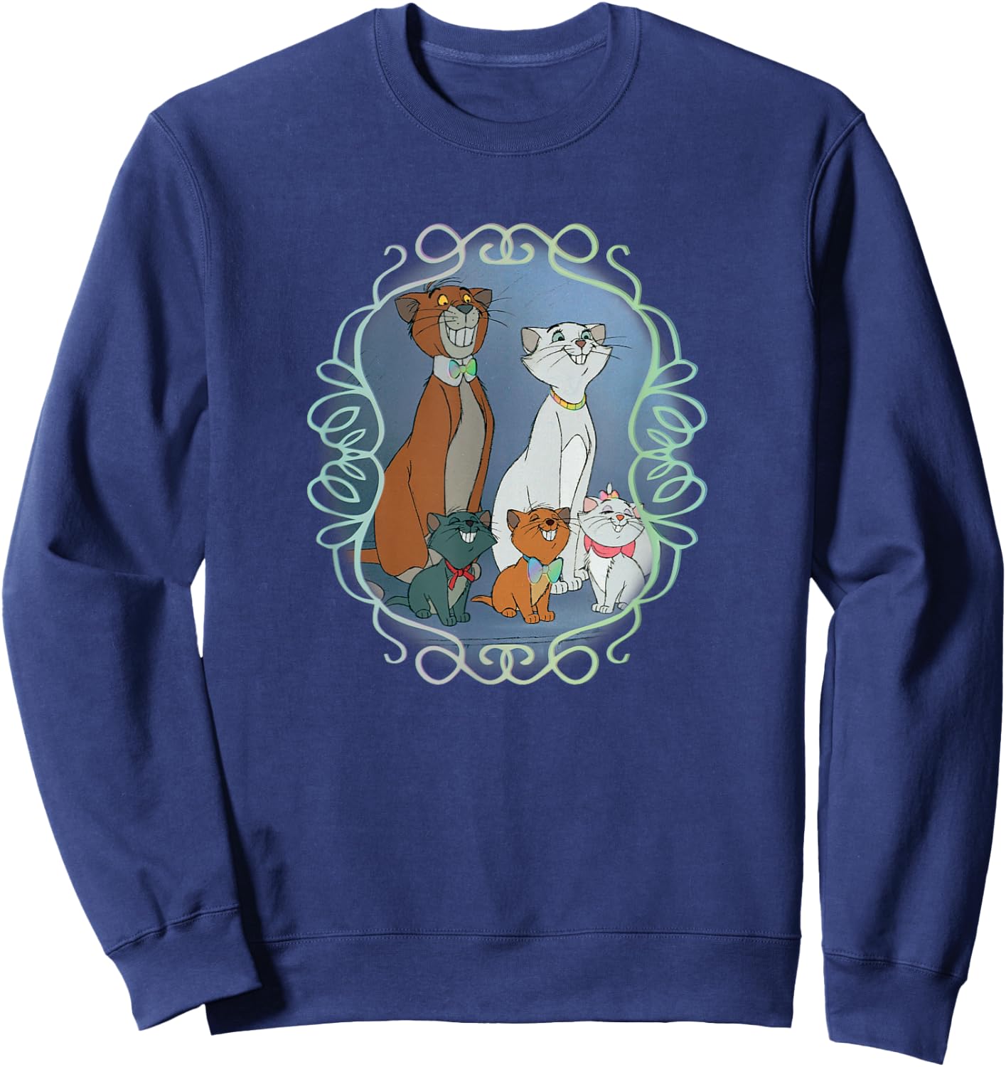Disney - Aristocats Scroll Sweatshirt - Sweatshirt | Navy
