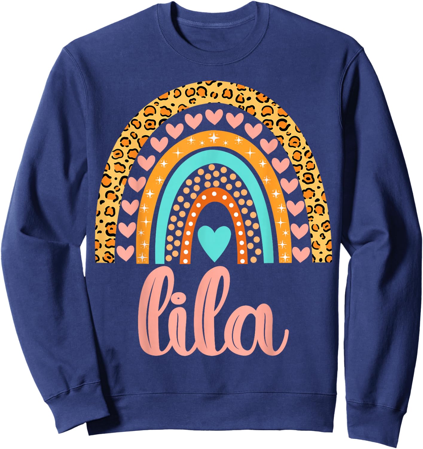 Lila Lila Name Birthday Shirt Gift Sweatshirt - Sweatshirt | Navy