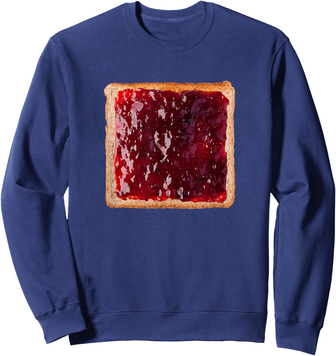 Peanut Butter & Jelly Sandwich Couple Costume Shirt Sweatshirt - Sweatshirt | Navy