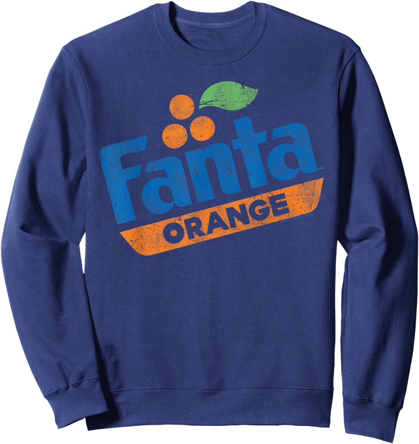 Coca Cola Orange Fanta Twist Sweatshirt - Sweatshirt | Navy