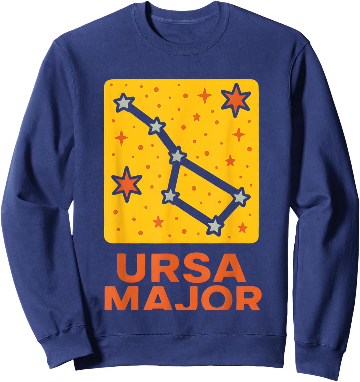 Stars Constellation Ursa Major Space Astronomer Sweatshirt - Sweatshirt | Navy