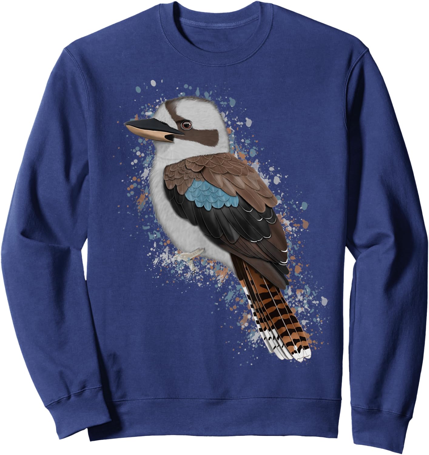Kookaburra Bird Birder Birdlover Birdwatcher Animal Sweatshirt - Sweatshirt | Navy