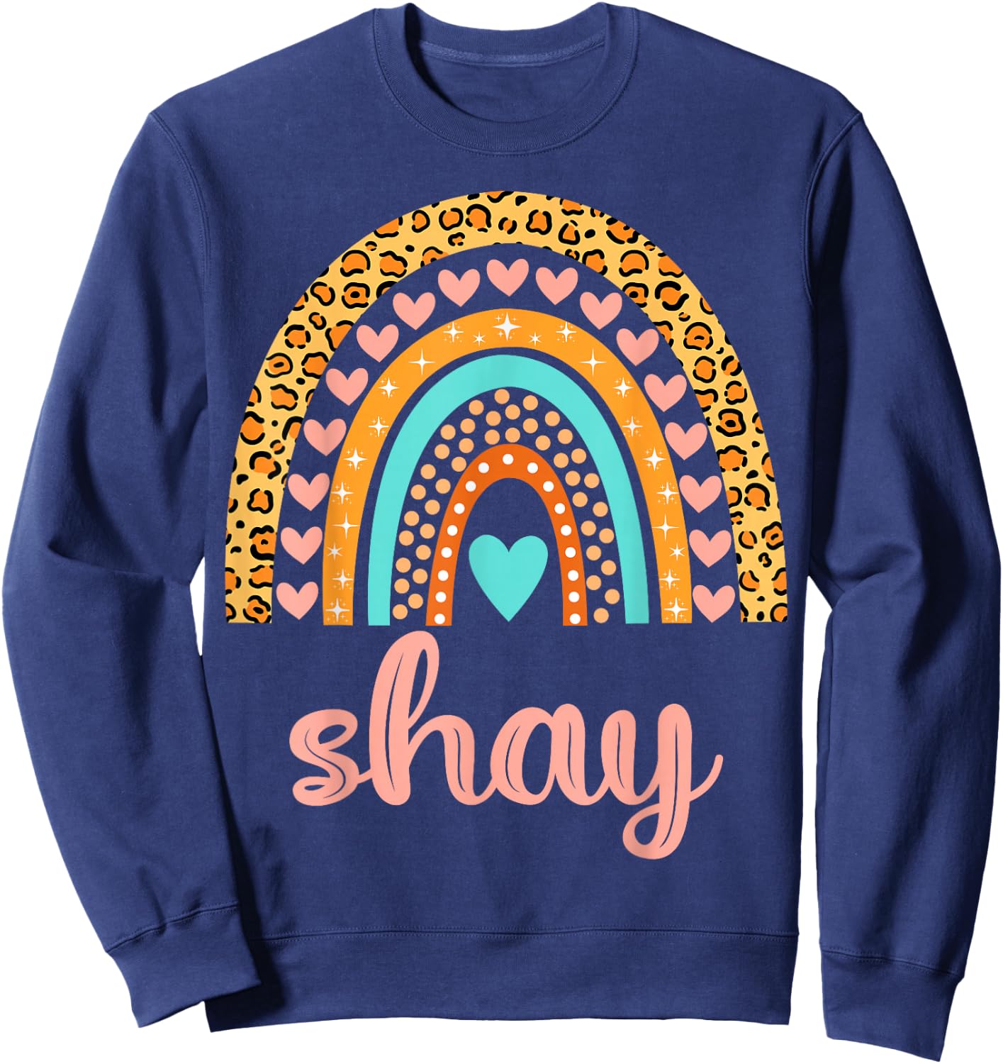 Shay Shay Name Birthday Shirt Gift Sweatshirt - Sweatshirt | Navy