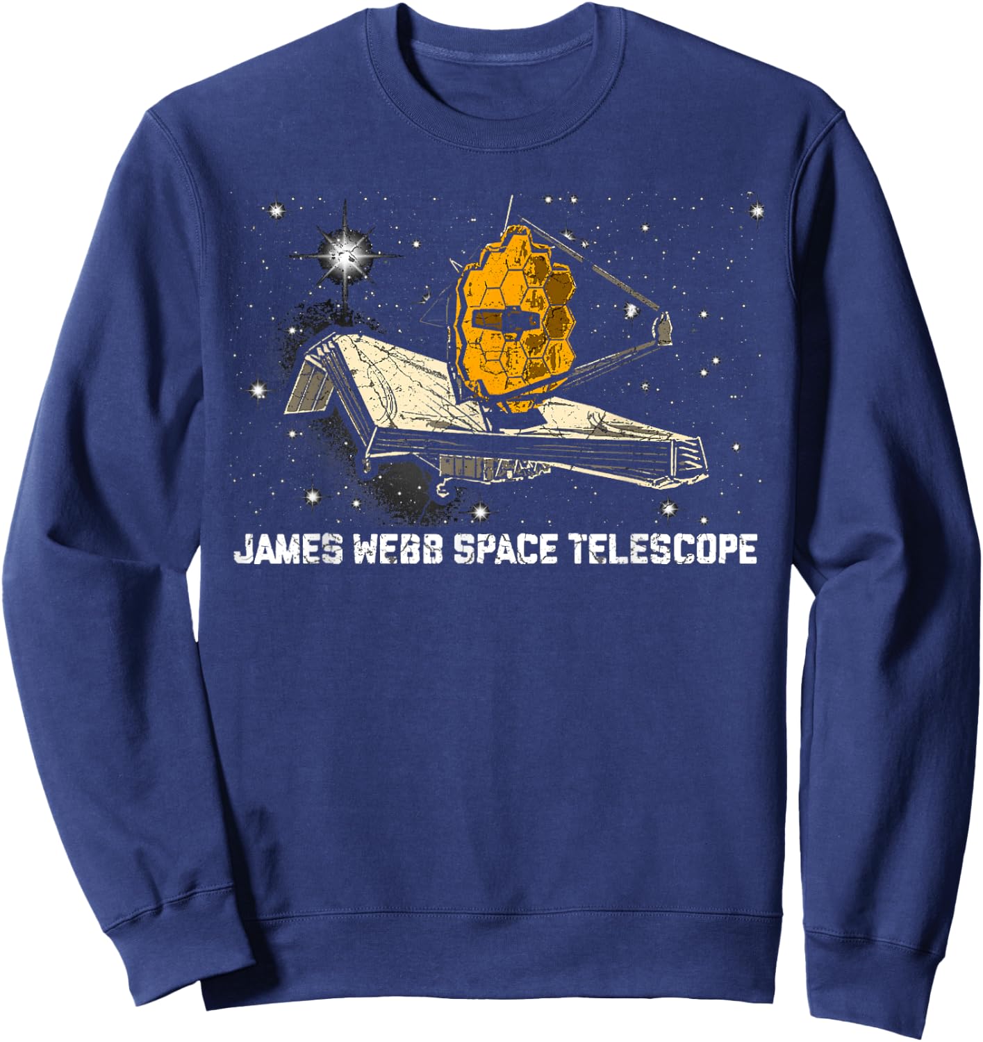 James Webb Space Telescope JWST Astronomy Astrophysics Sweatshirt - Sweatshirt | Navy