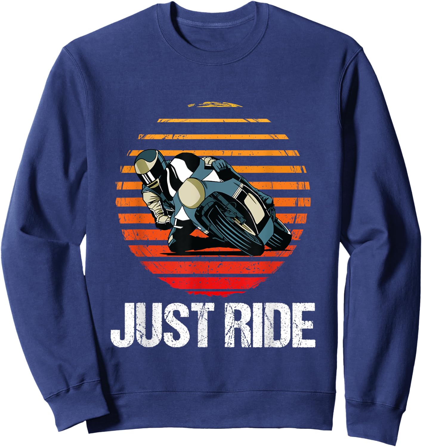 Motorbike for a Biker Sweatshirt - Sweatshirt | Navy