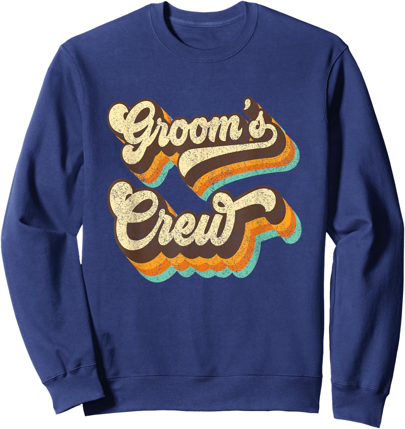 Groom Crew - Groomsmen Sweatshirt - Sweatshirt | Navy