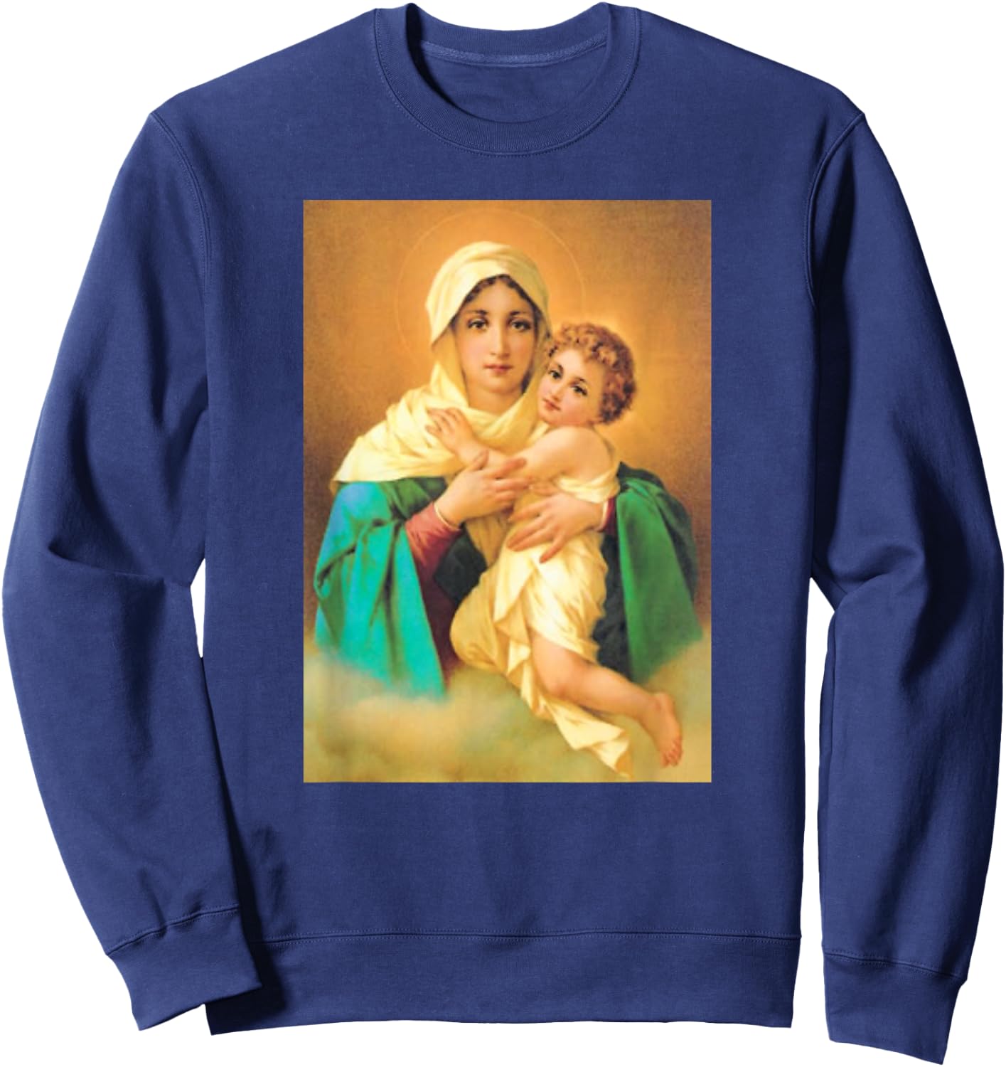 Our Lady Of Schoenstatt Mother Thrice Admirable Sweatshirt - Sweatshirt | Navy