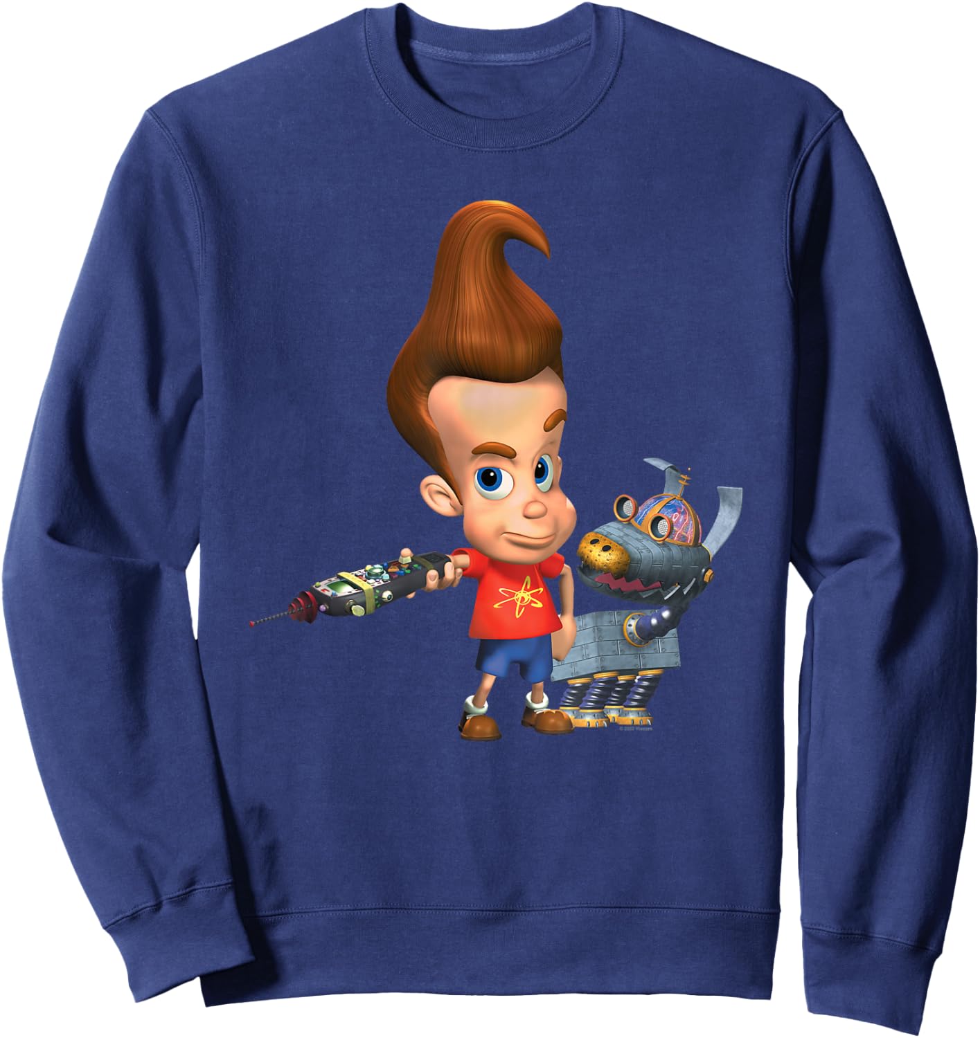 Jimmy Neutron Goddard Sweatshirt - Sweatshirt | Navy