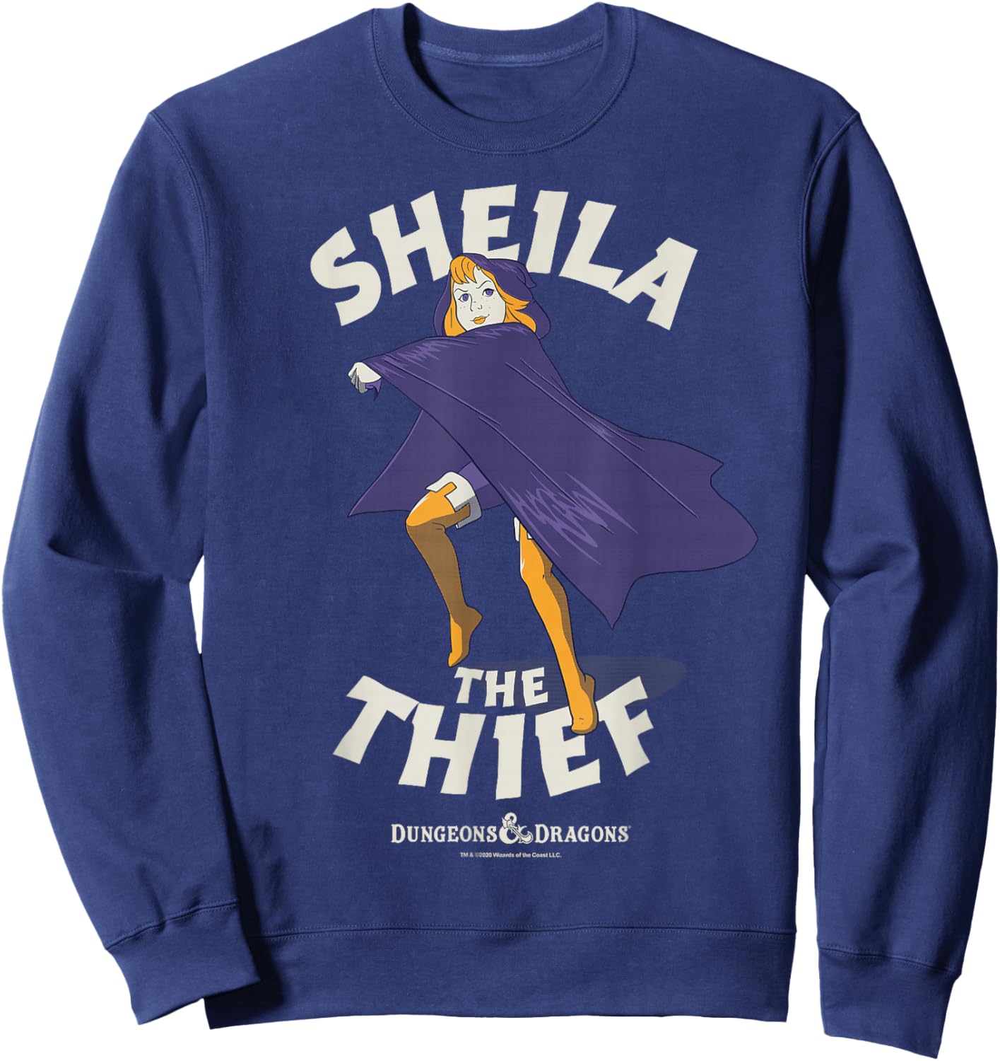 Dungeons & Dragons Sheila The Thief Sweatshirt - Sweatshirt | Navy