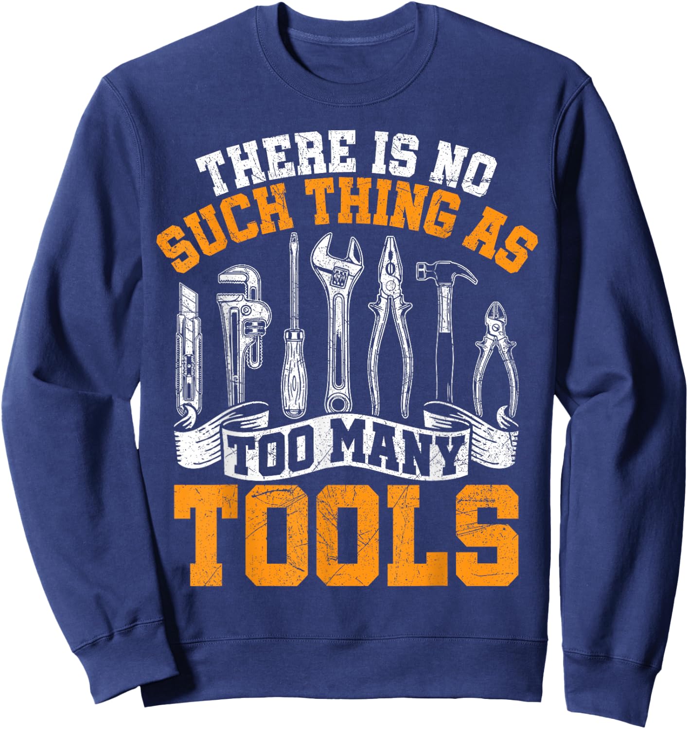 Funny Mechanic Handyman Design Men Car Mechanic Lover Sweatshirt - Sweatshirt | Navy
