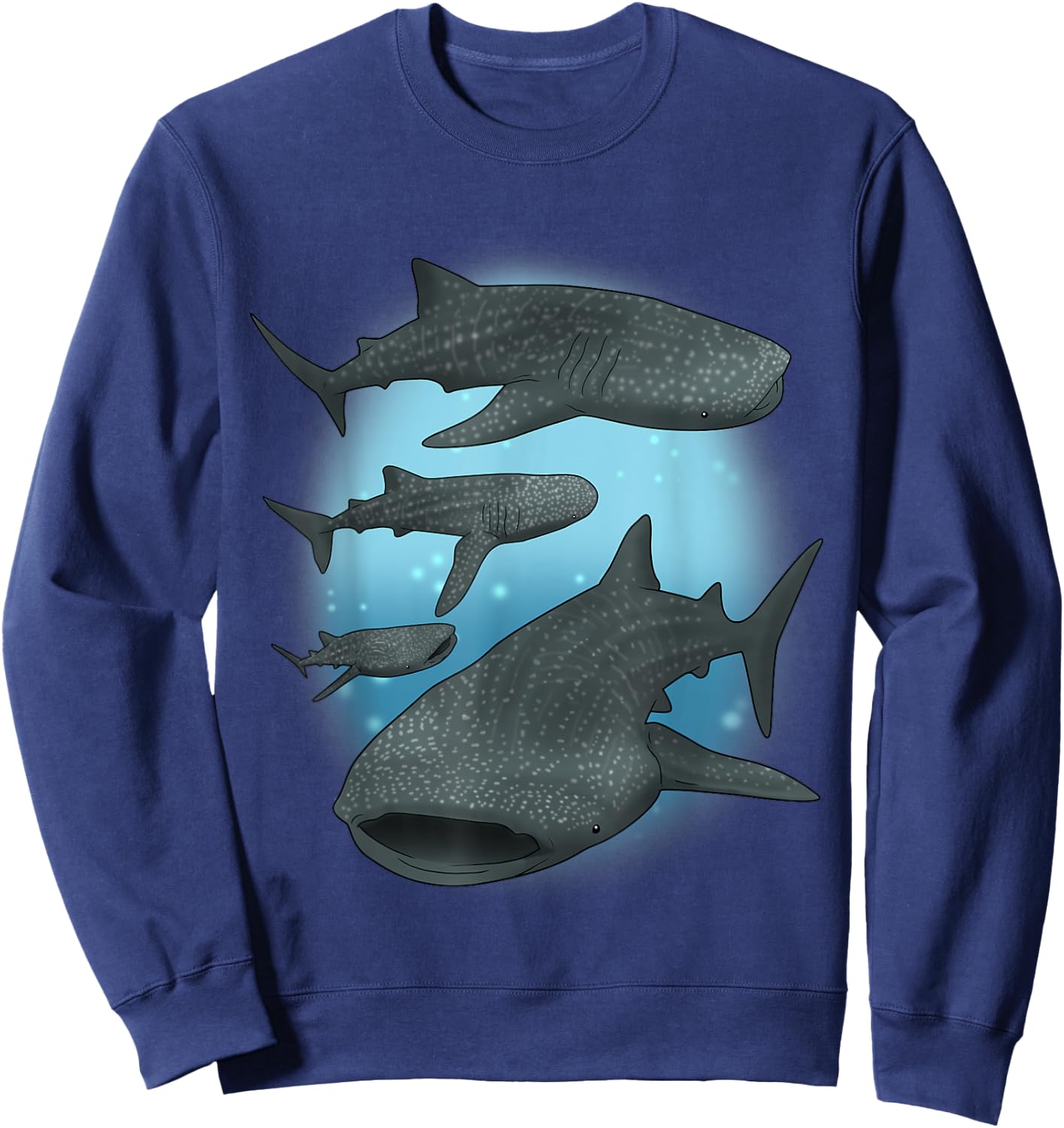 Snorkeling Shirt Men Whale Shark Shirt Women Save The Whales Sweatshirt - Sweatshirt | Navy