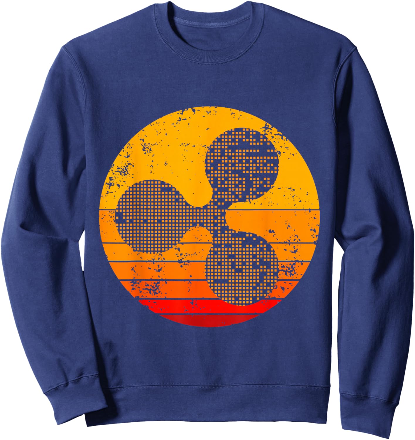 Ripple XRP Blockchain Money Cryptocurrency Money Gift Sweatshirt - Sweatshirt | Navy