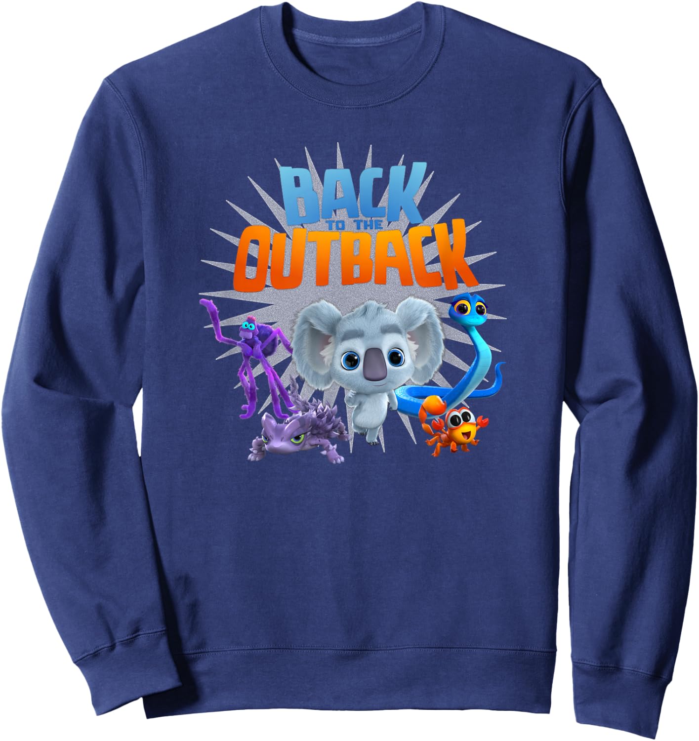 Back to The Outback Group Shot Logo Sweatshirt - Sweatshirt | Navy