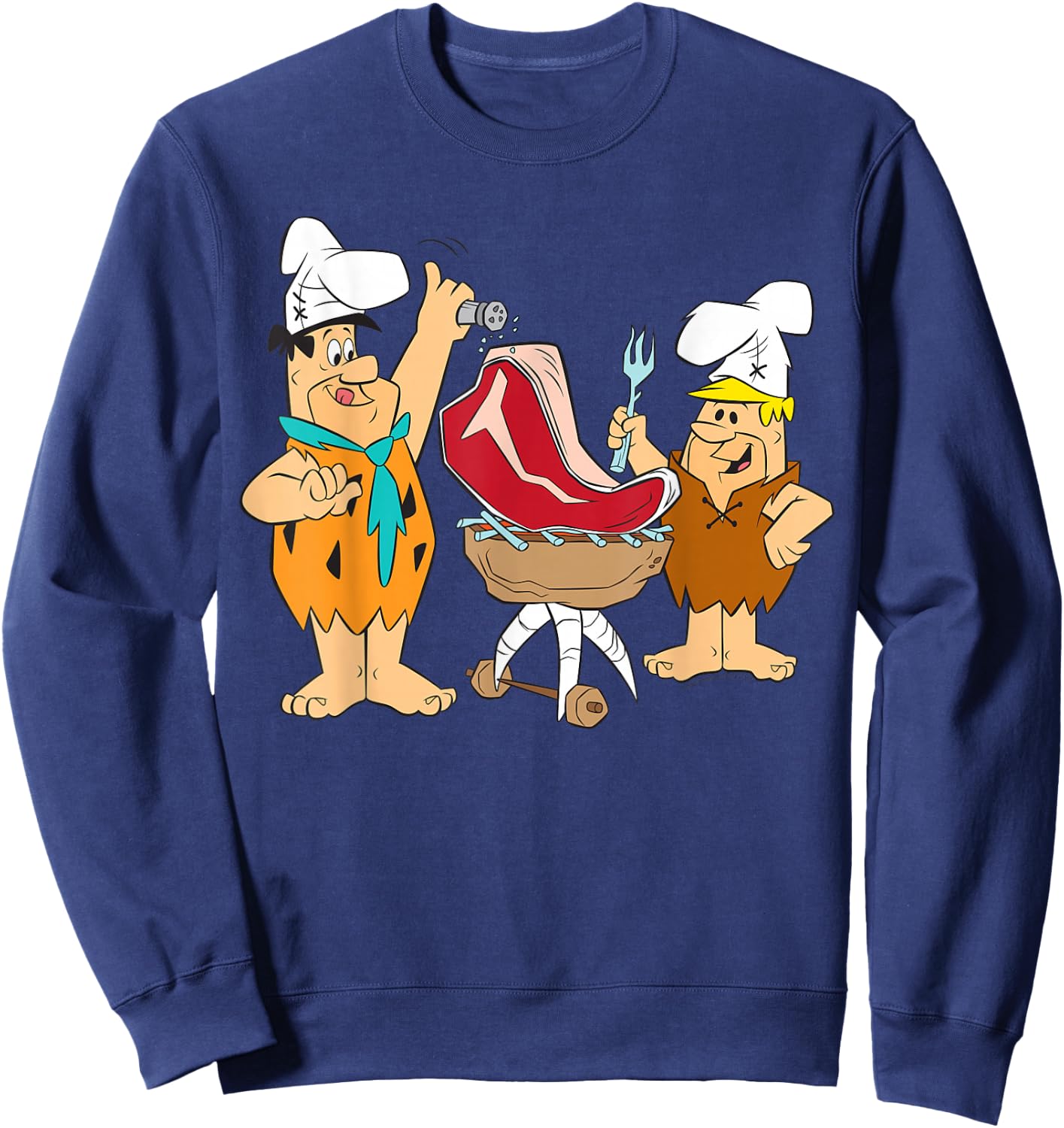 The Flintstones Flintstones Beef Sweatshirt - Sweatshirt | Navy