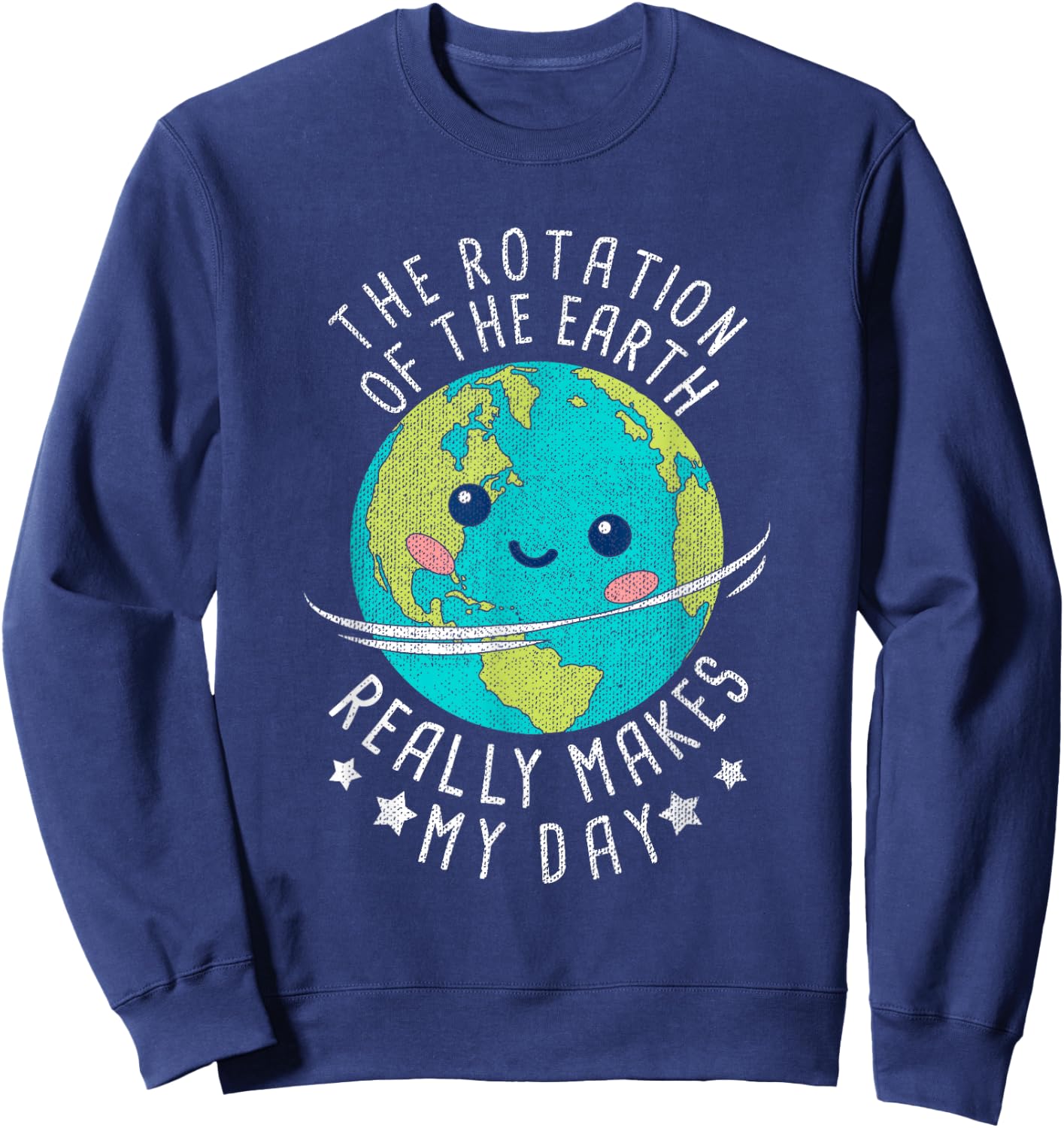 Gift Vegan Nature Earth Day Sweatshirt - Sweatshirt | Navy