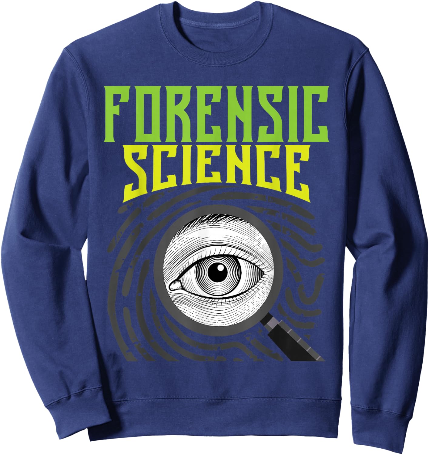 Forensic Science - Forensics Forensic Scientist Criminology Sweatshirt - Sweatshirt | Navy